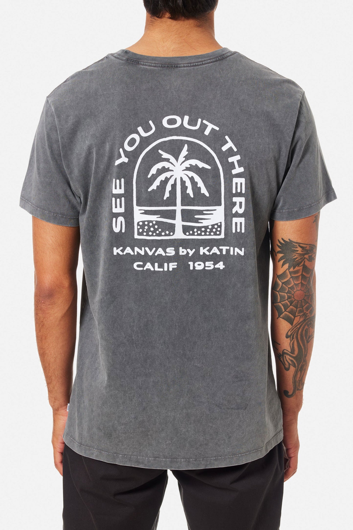 Pukas Surf Shop Man Tee Katin Passage Black