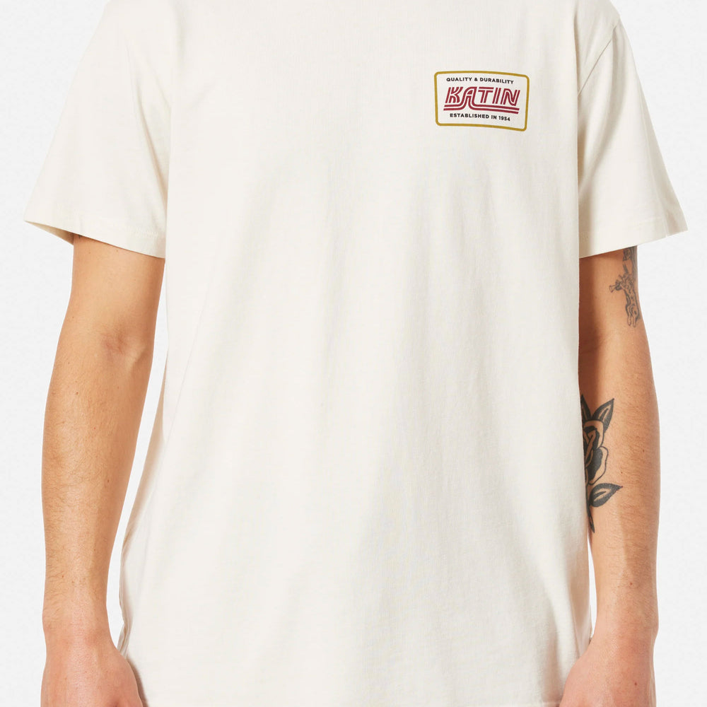 Pukas Surf Shop Man Tee Katin Pit Stop White