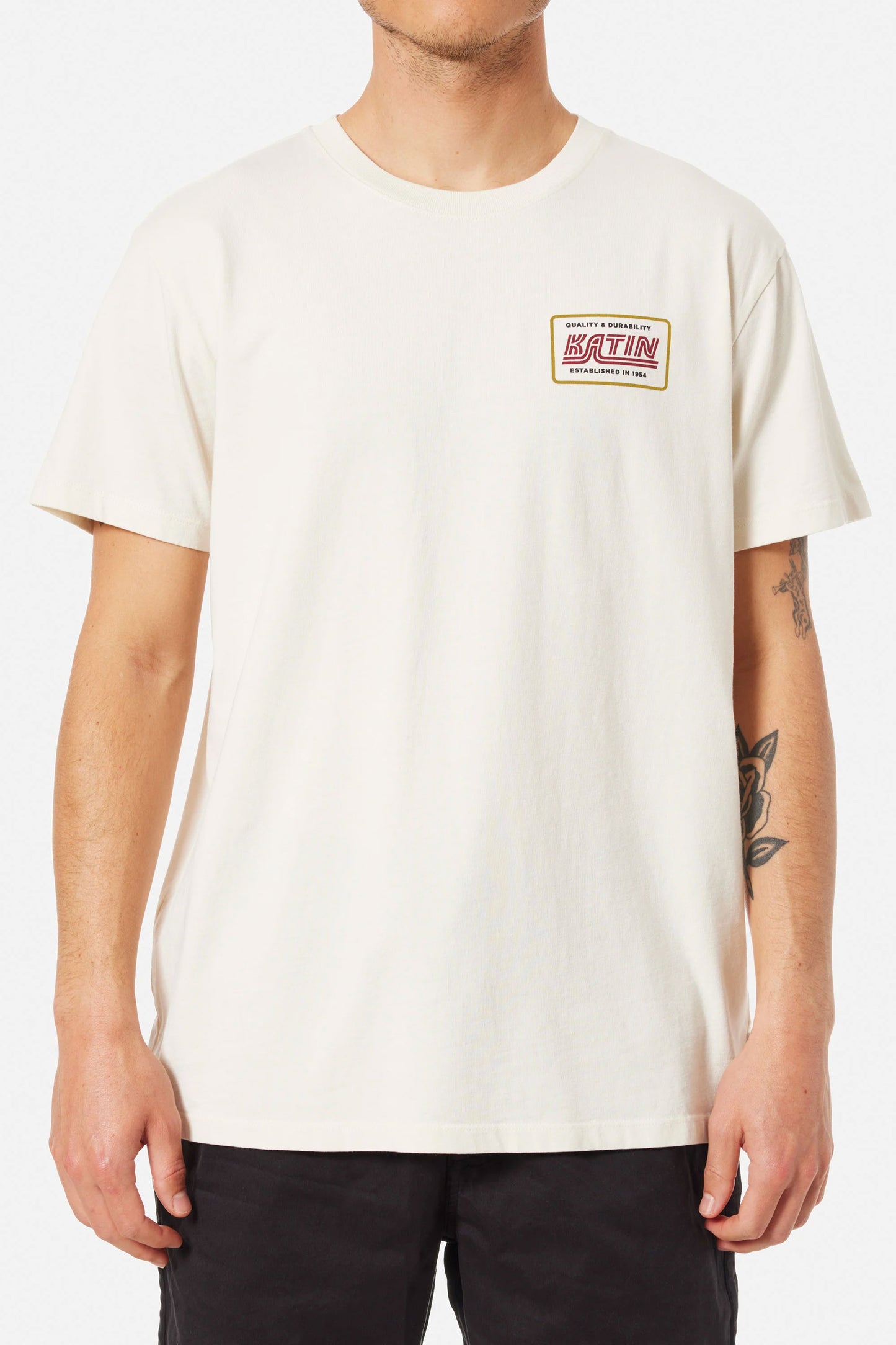 Pukas Surf Shop Man Tee Katin Pit Stop White