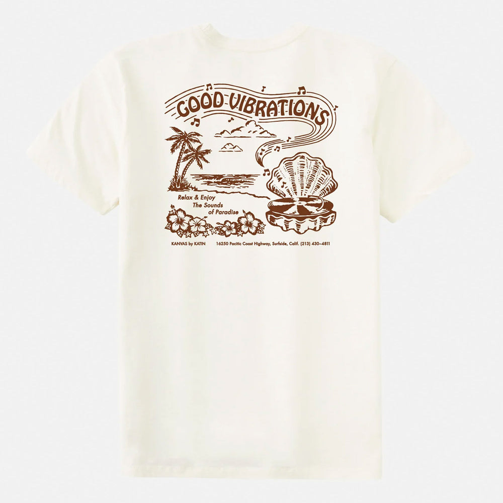 
                      
                        Pukas Surf Shop Man Tee Katin Vibrations Vintage White
                      
                    