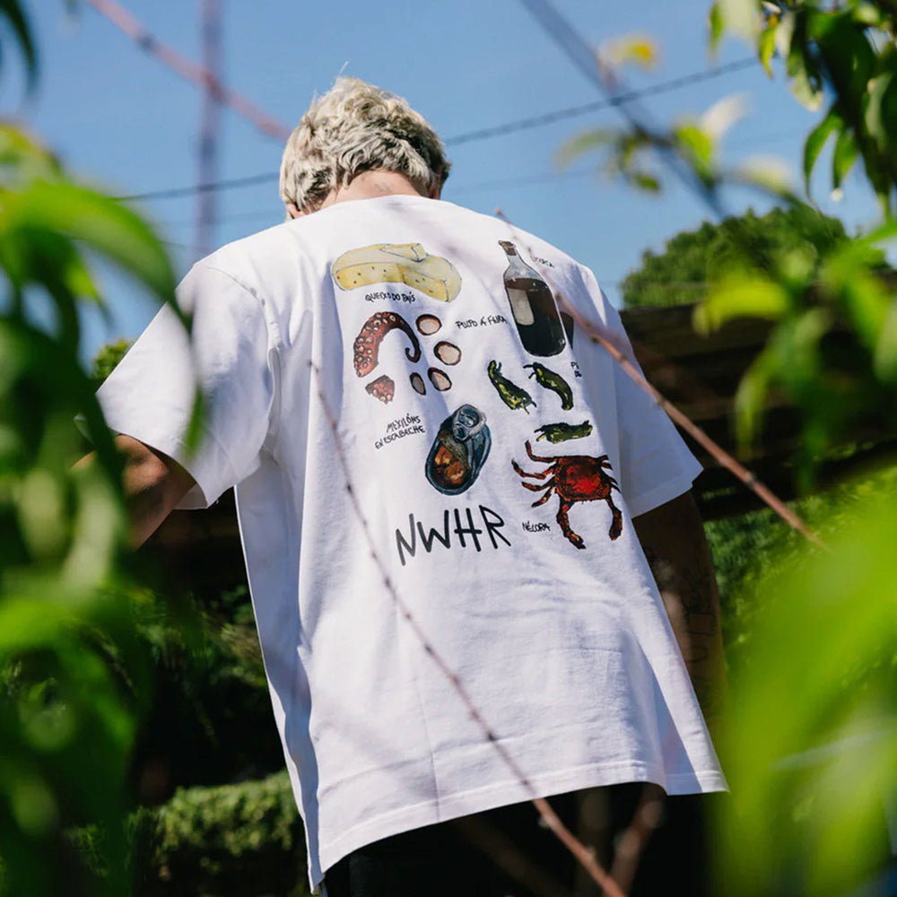 Pukas Surf Shop Man Tee NOWHERE Bodegon White