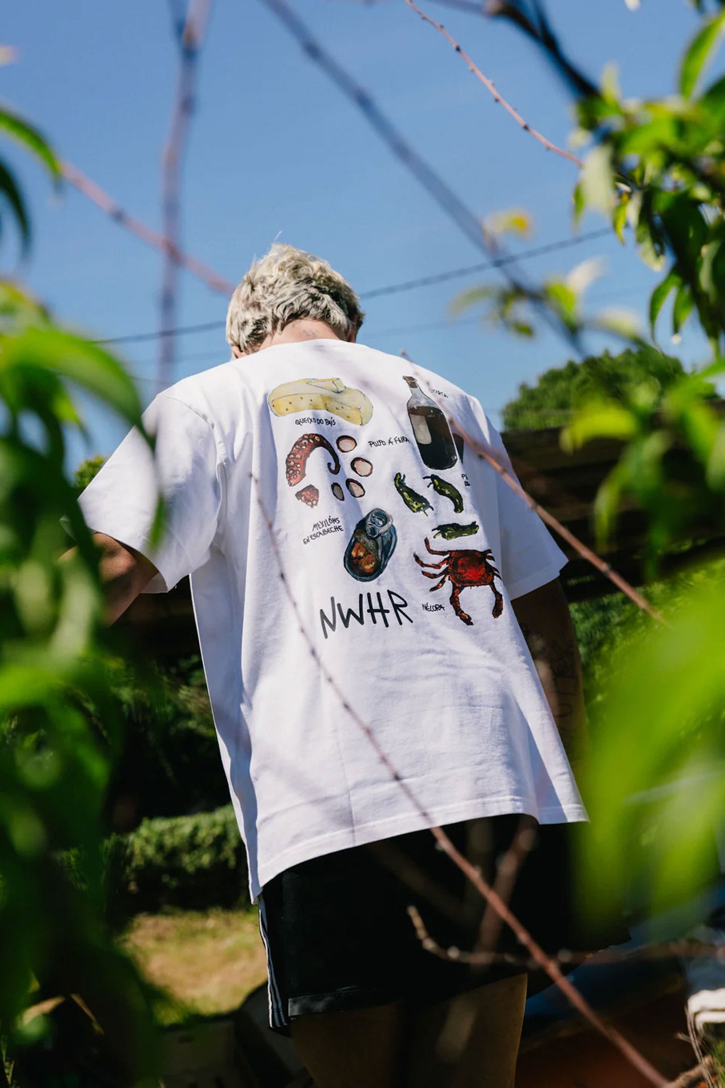 Pukas Surf Shop Man Tee NOWHERE Bodegon White