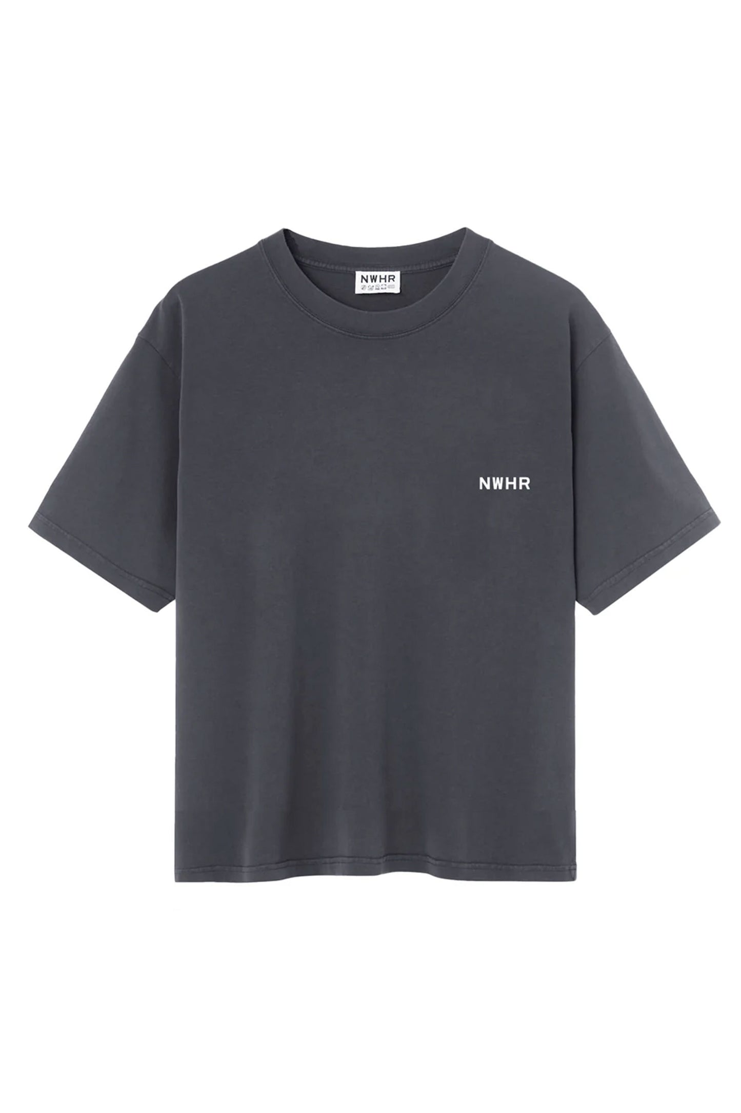 Pukas Surf Shop Man Tee NOWHERE Washed Black