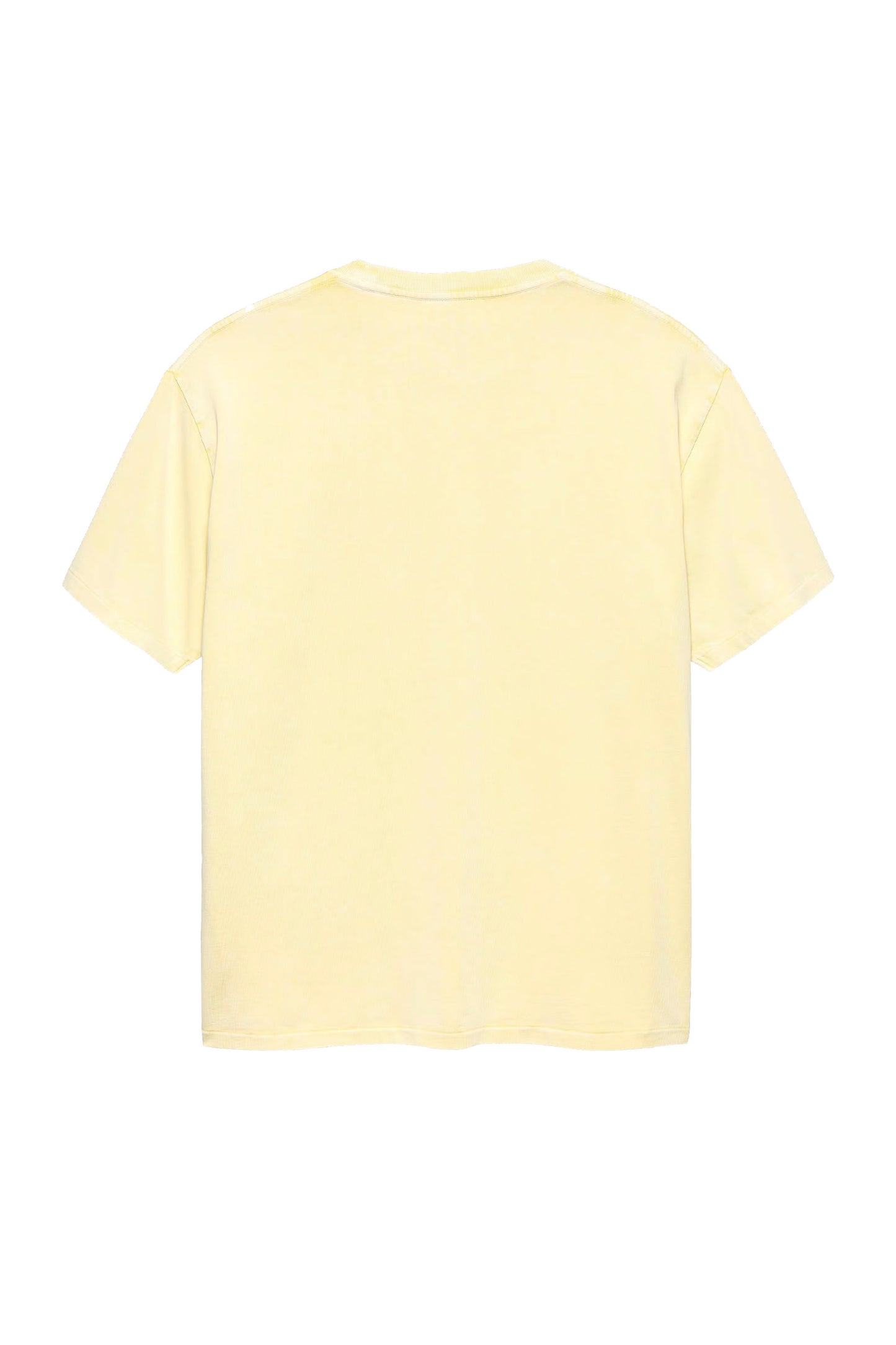 NEW AMSTERDAM SURF ASSOCIATION Chop Tee in Butter Yellow - Back View