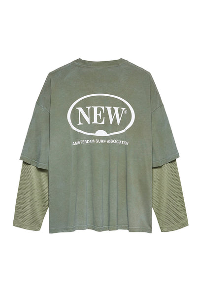 New Amsterdam SA Double Layer LS Tee | Shop at PUKAS SURF SHOP