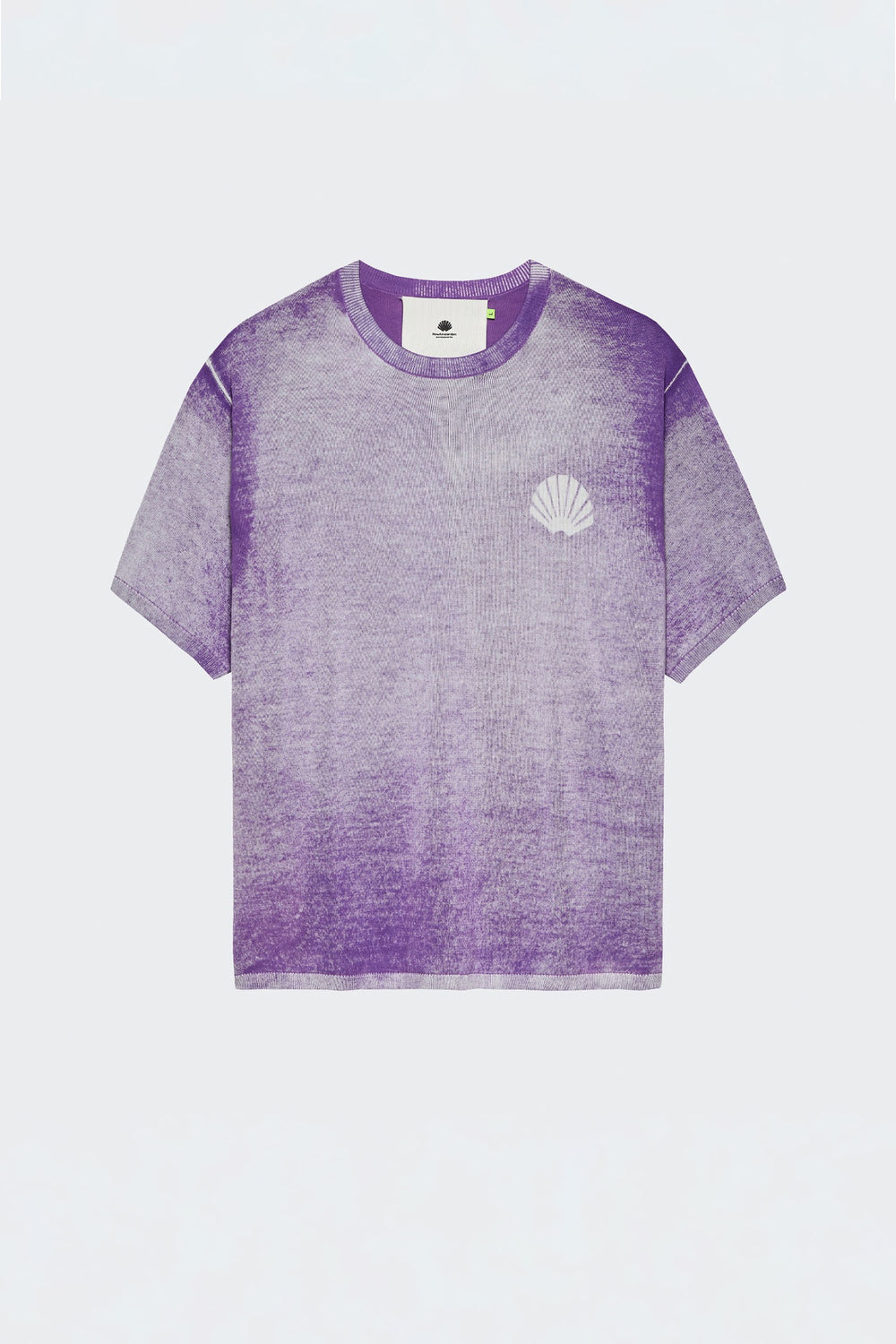 Pukas Surf Shop Man Tee New Amsterdam Logo Knit Tee Purple