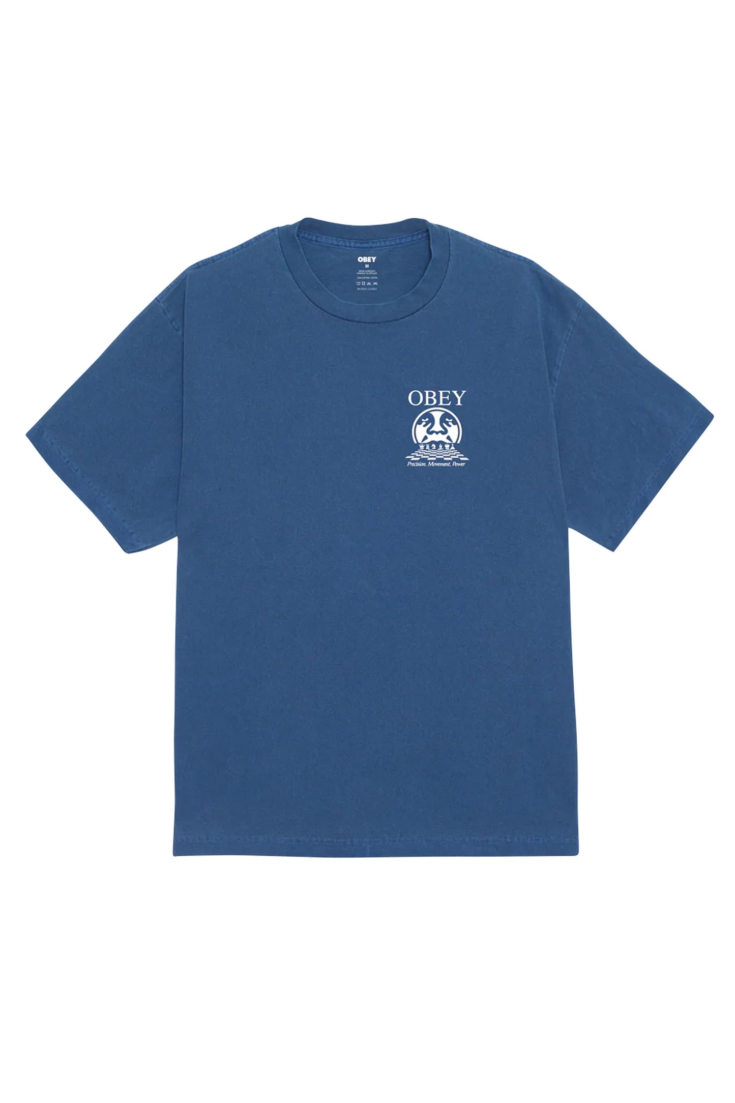 Blue t-shirt with 'OBEY' logo at Pukas Surf Shop