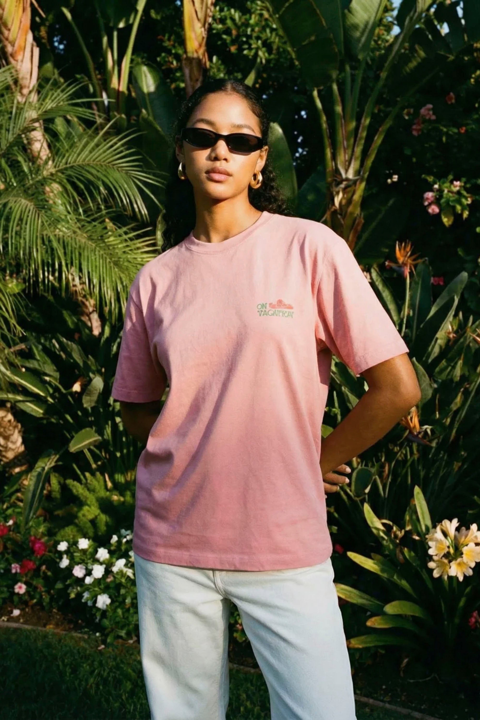 ON VACATION Taqueria T-Shirt Pink | Shop at PUKAS SURF SHOP