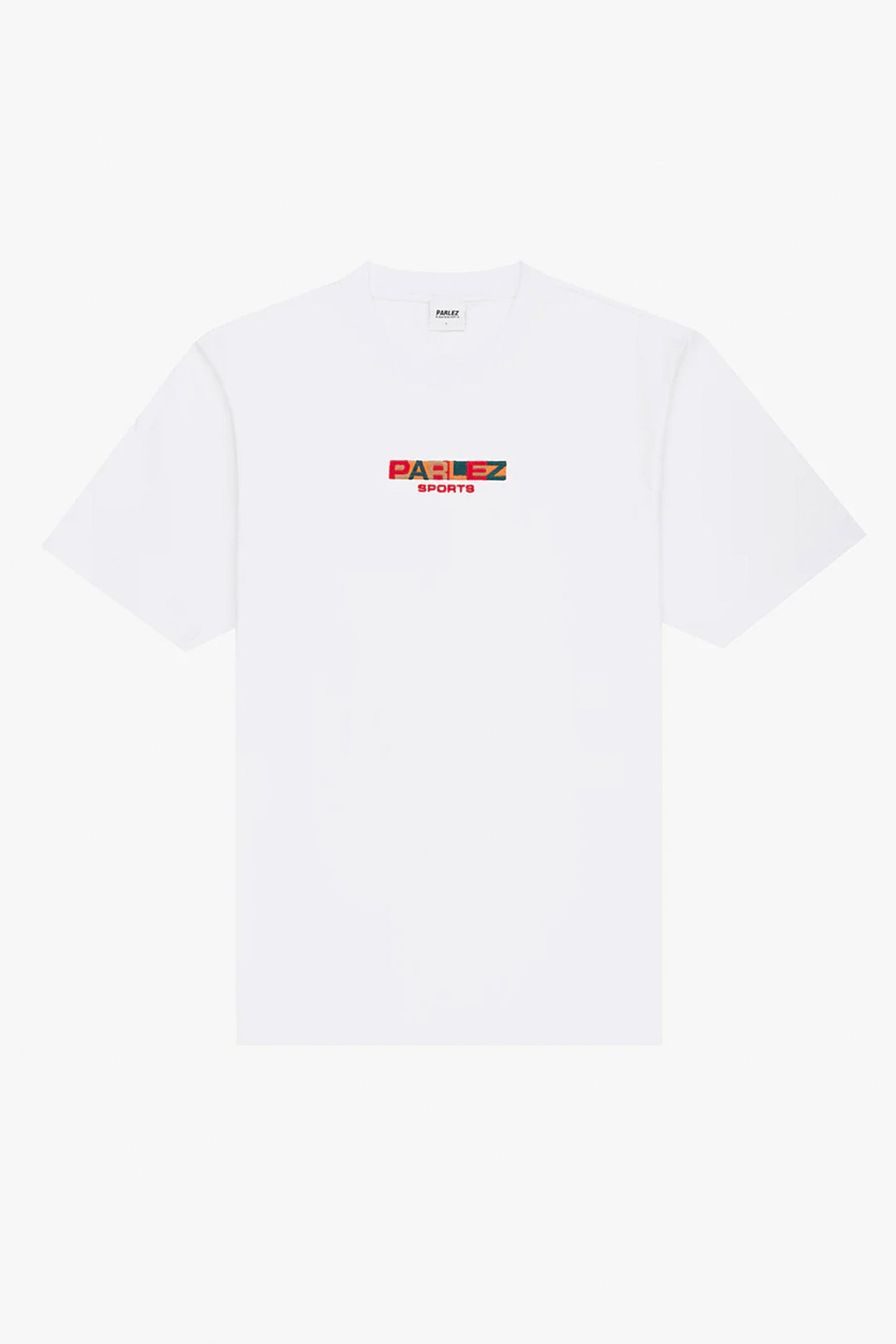 Pukas Surf Shop Man Tee Parlez Block Tshirt White