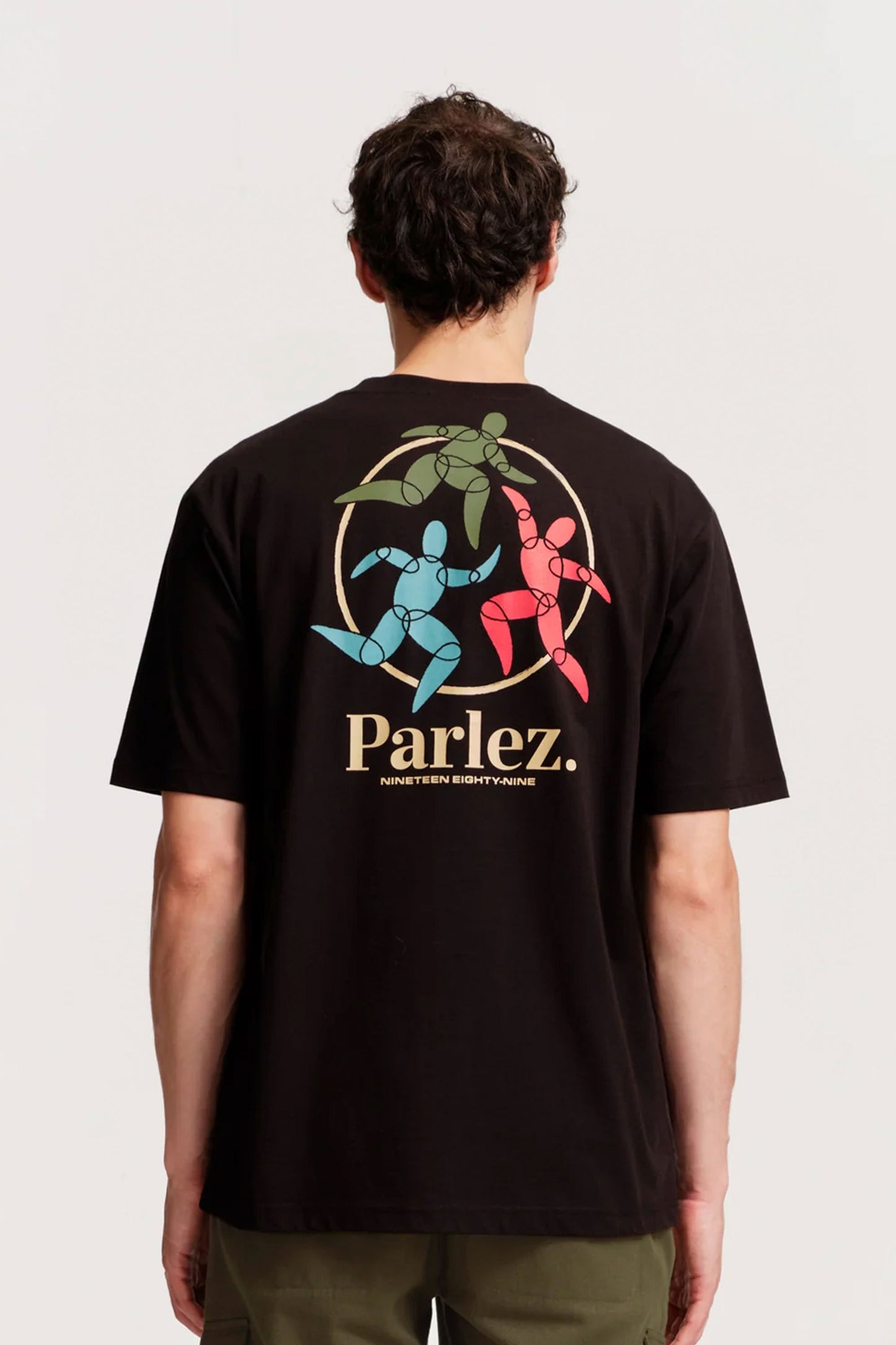 Pukas Surf Shop Man Tee Parlez Corpora Black