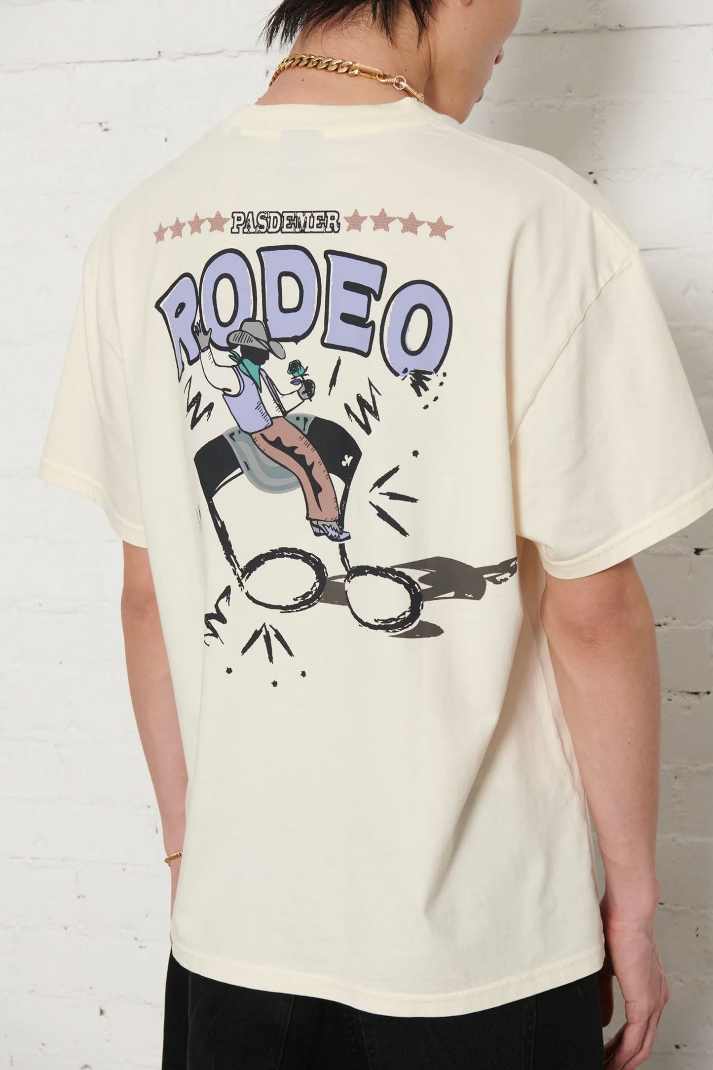 Pukas Surf Shop Man Tee Pas De Mer Rodeo Cream