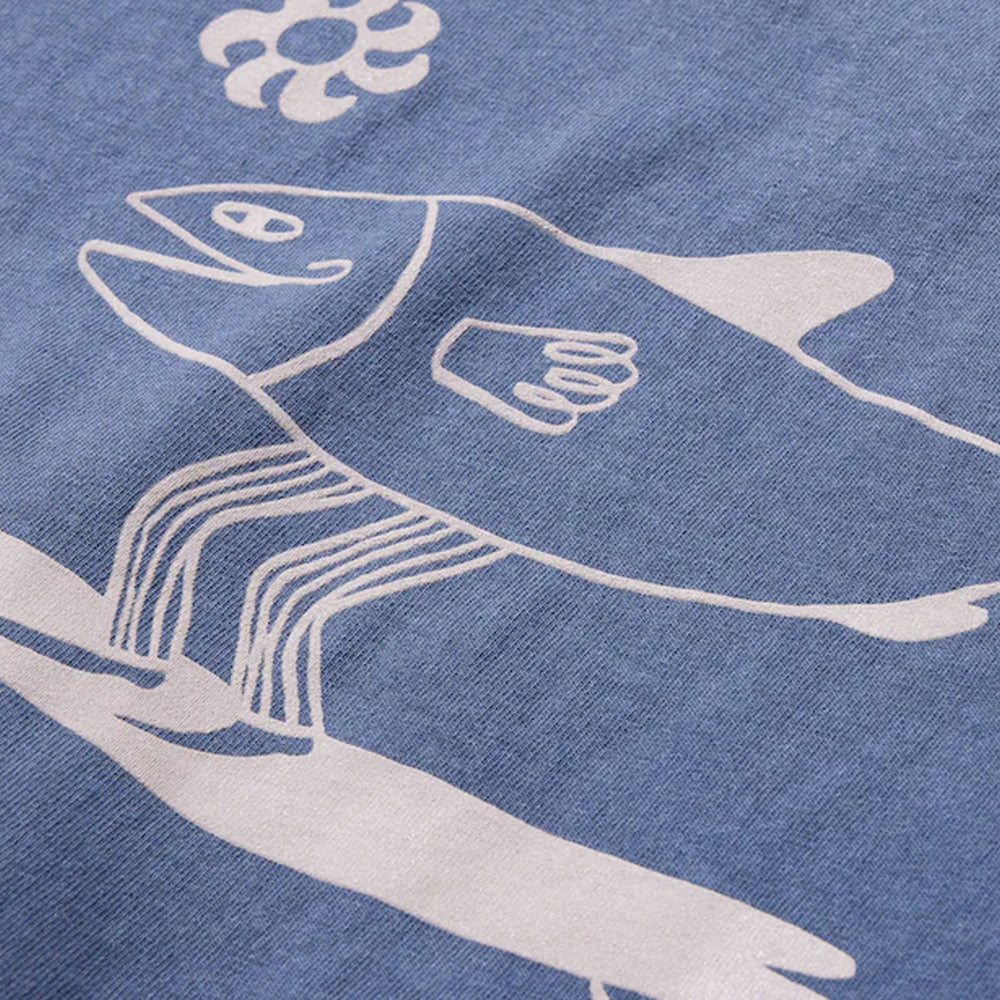
                      
                        Pukas Surf Shop Man Tee Positive Vibe Warriors Fishman Surf Blue
                      
                    