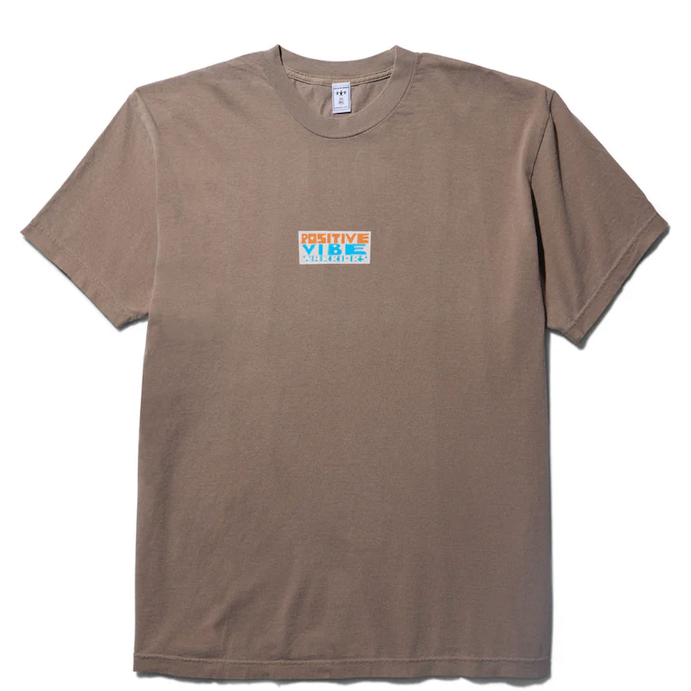 
                      
                        Pukas Surf Shop Man Tee Positive Vibe Warriors Pvw Flagship Faded Brown
                      
                    