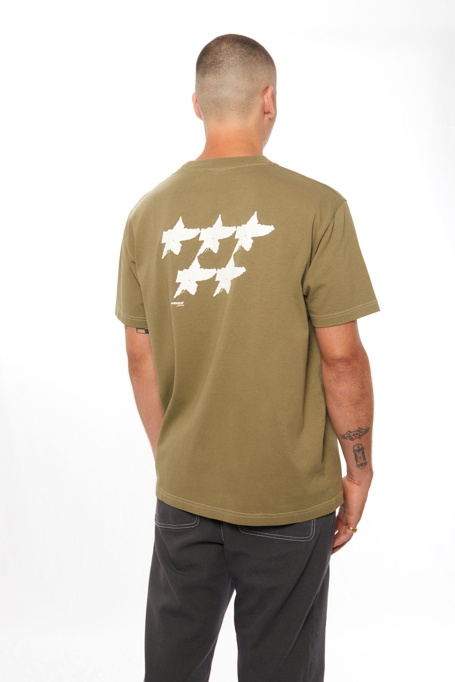 Pukas Surf Shop Man Tee Pukas Clothing 5 Stars Green