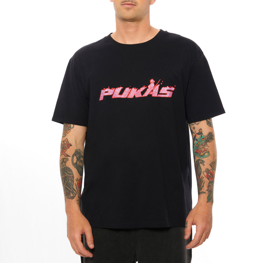 Pukas Surf Shop Man Tee Pukas Clothing Indio Tee Black