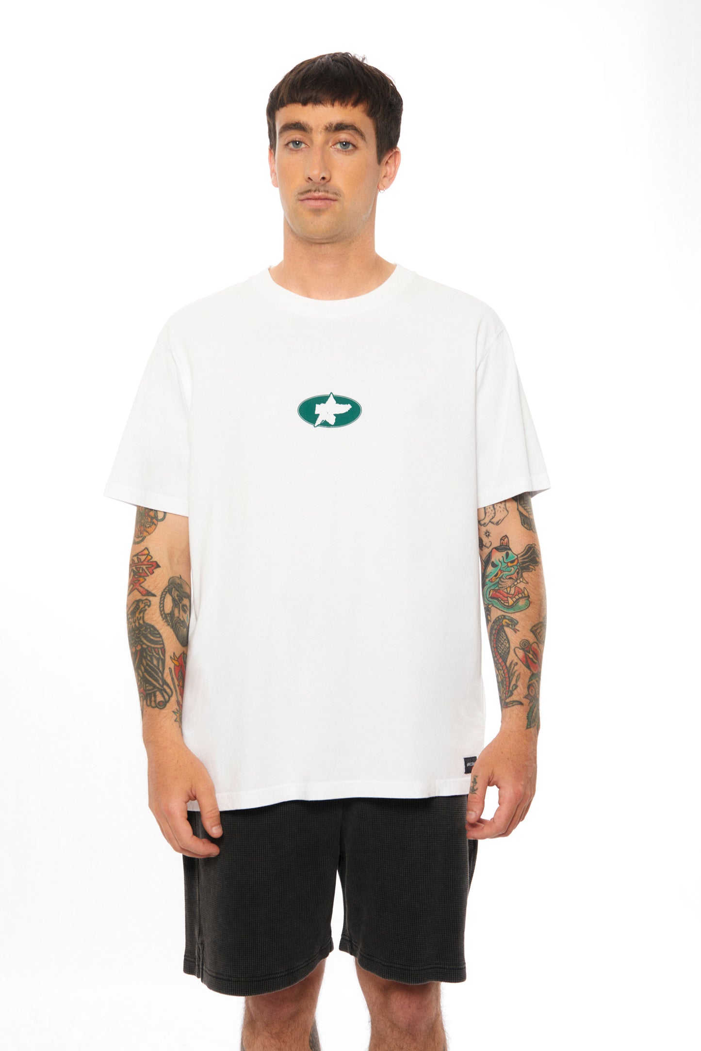 Pukas Surf Shop Man Tee Pukas Clothing Paradise Tee White