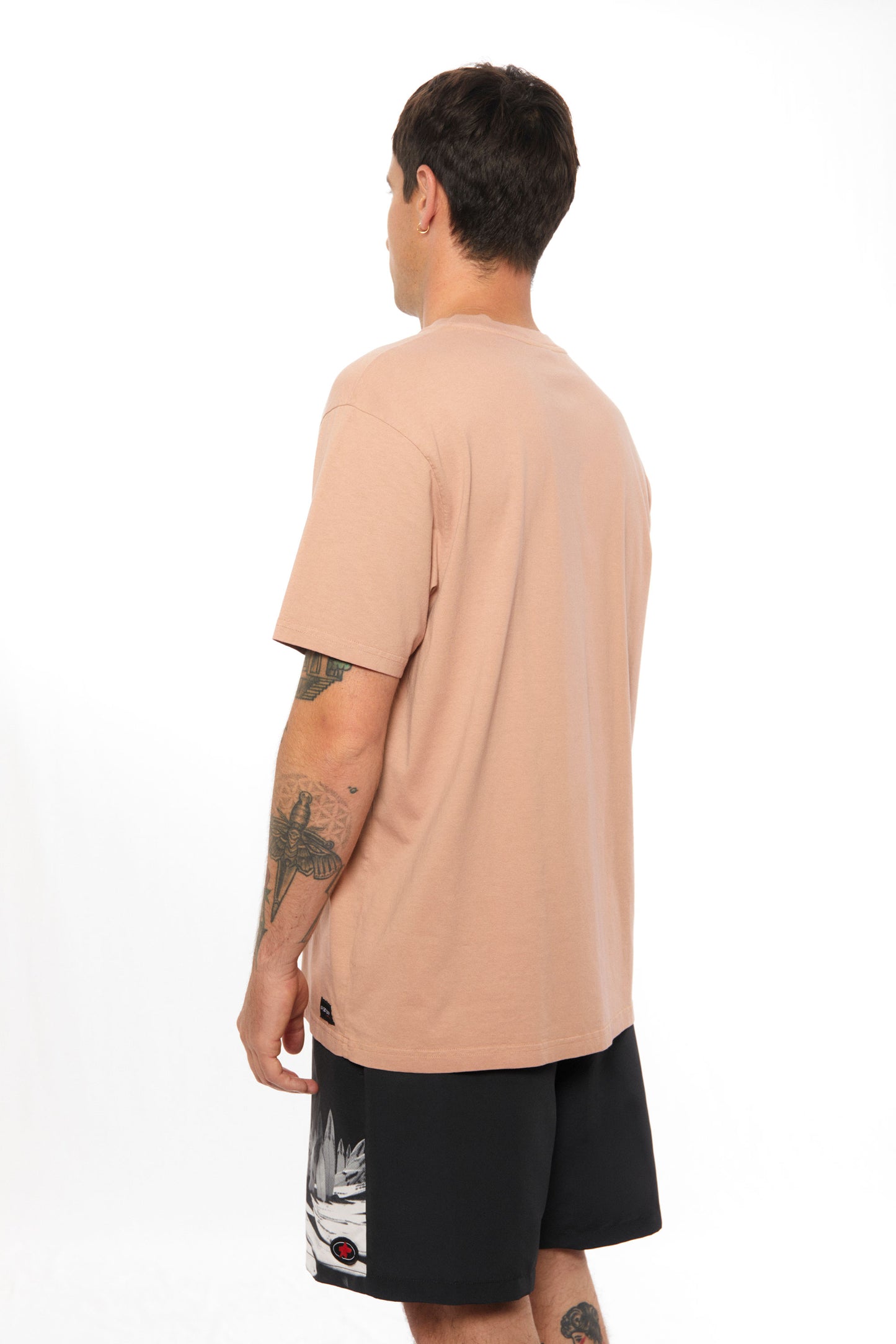 Pukas Surf Shop Man Tee Pukas Clothing Surfboards Dusty Pink