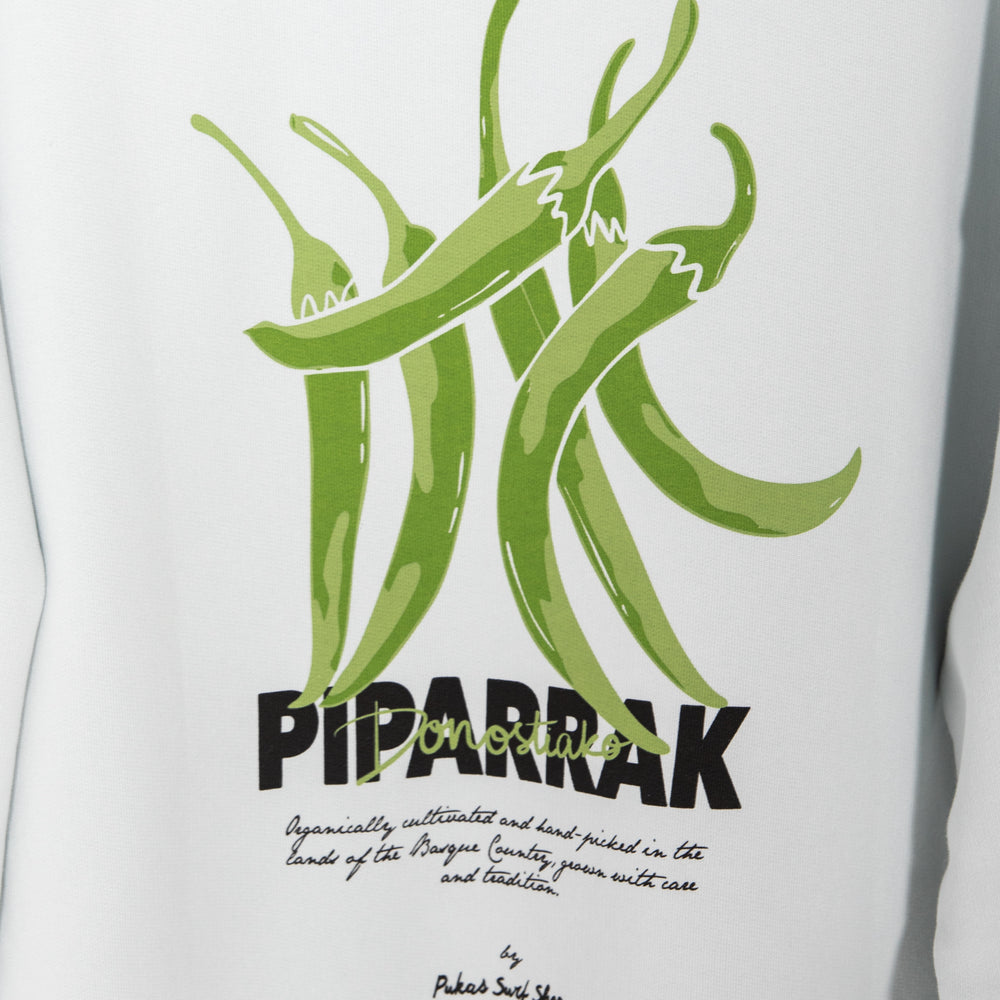 Pukas Surf Shop Man Tee Pukas Surf Shop Piparra Crew Ice Grey