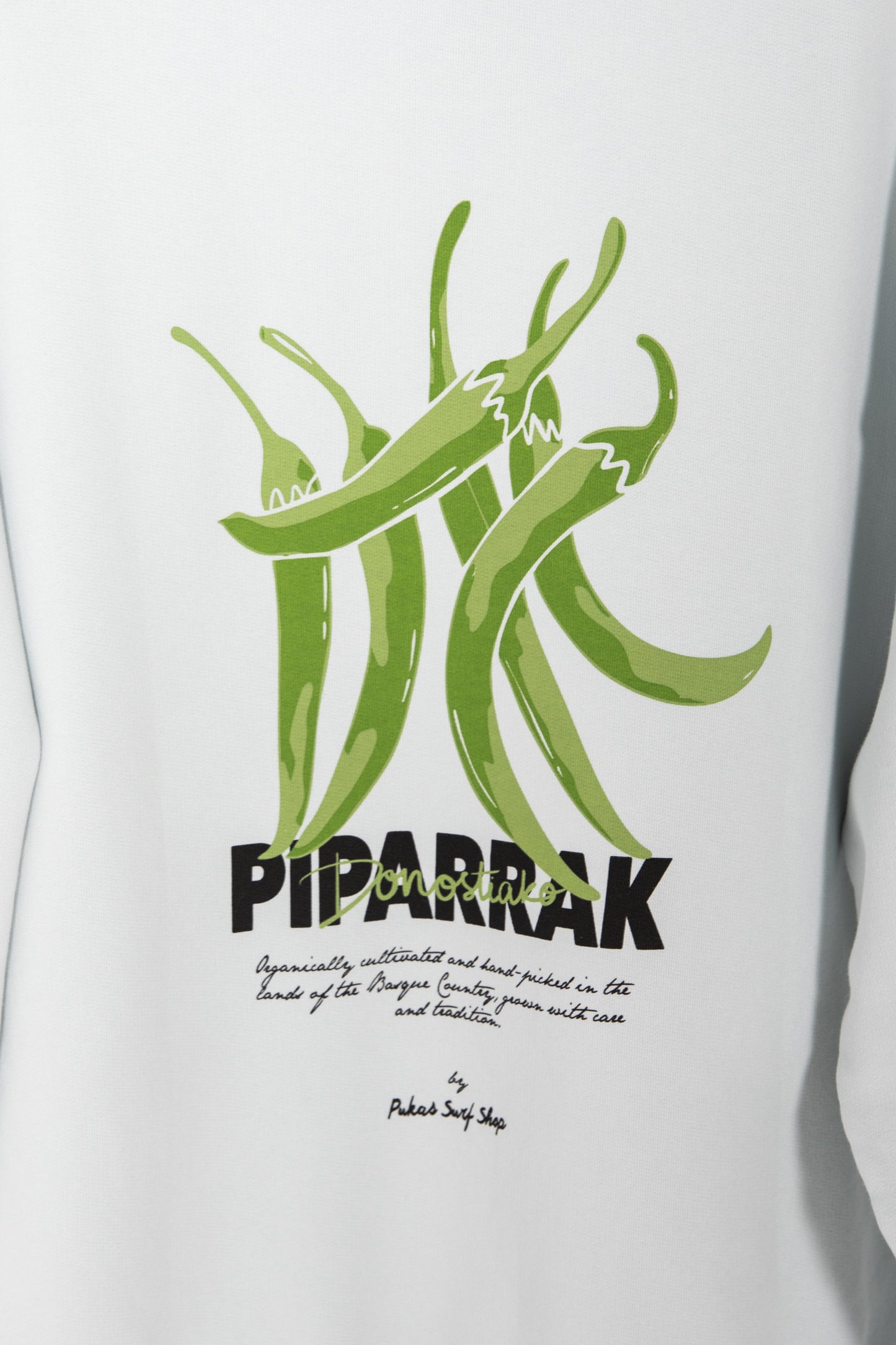 Pukas Surf Shop Man Tee Pukas Surf Shop Piparra Crew Ice Grey