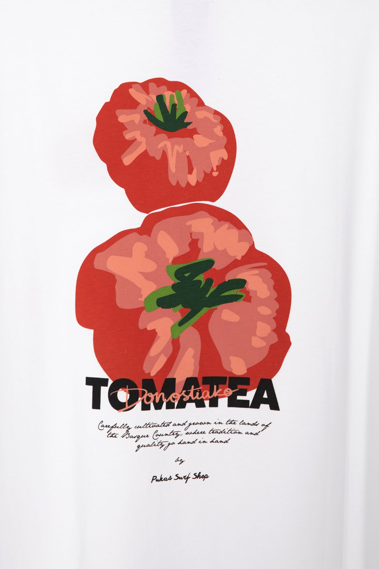 Pukas Surf Shop Man Tee Pukas Surf Shop Tomate White