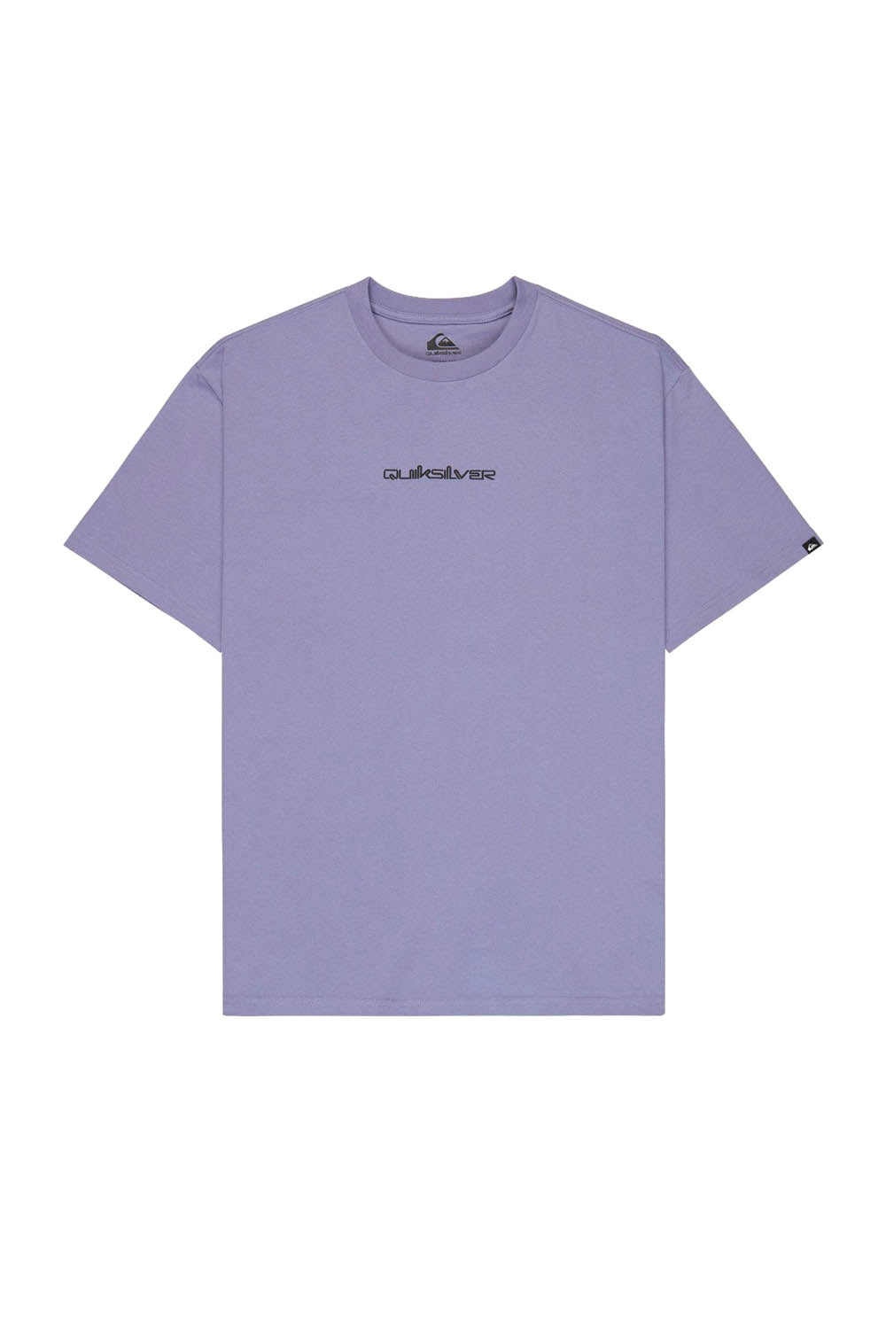 Purple t-shirt with a logo on a white background