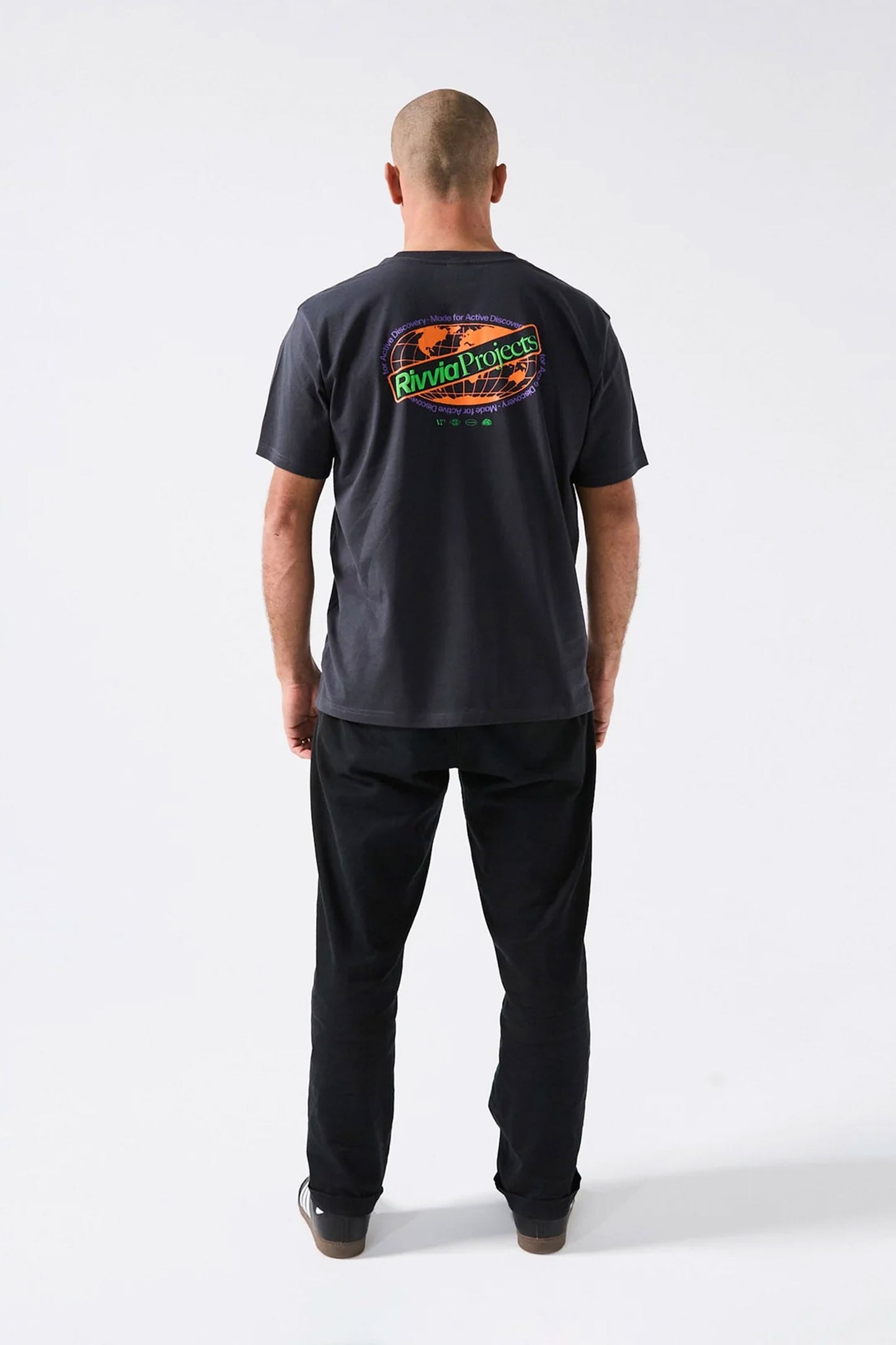 Pukas Surf Shop Man Tee Rivvia Global Projects Black