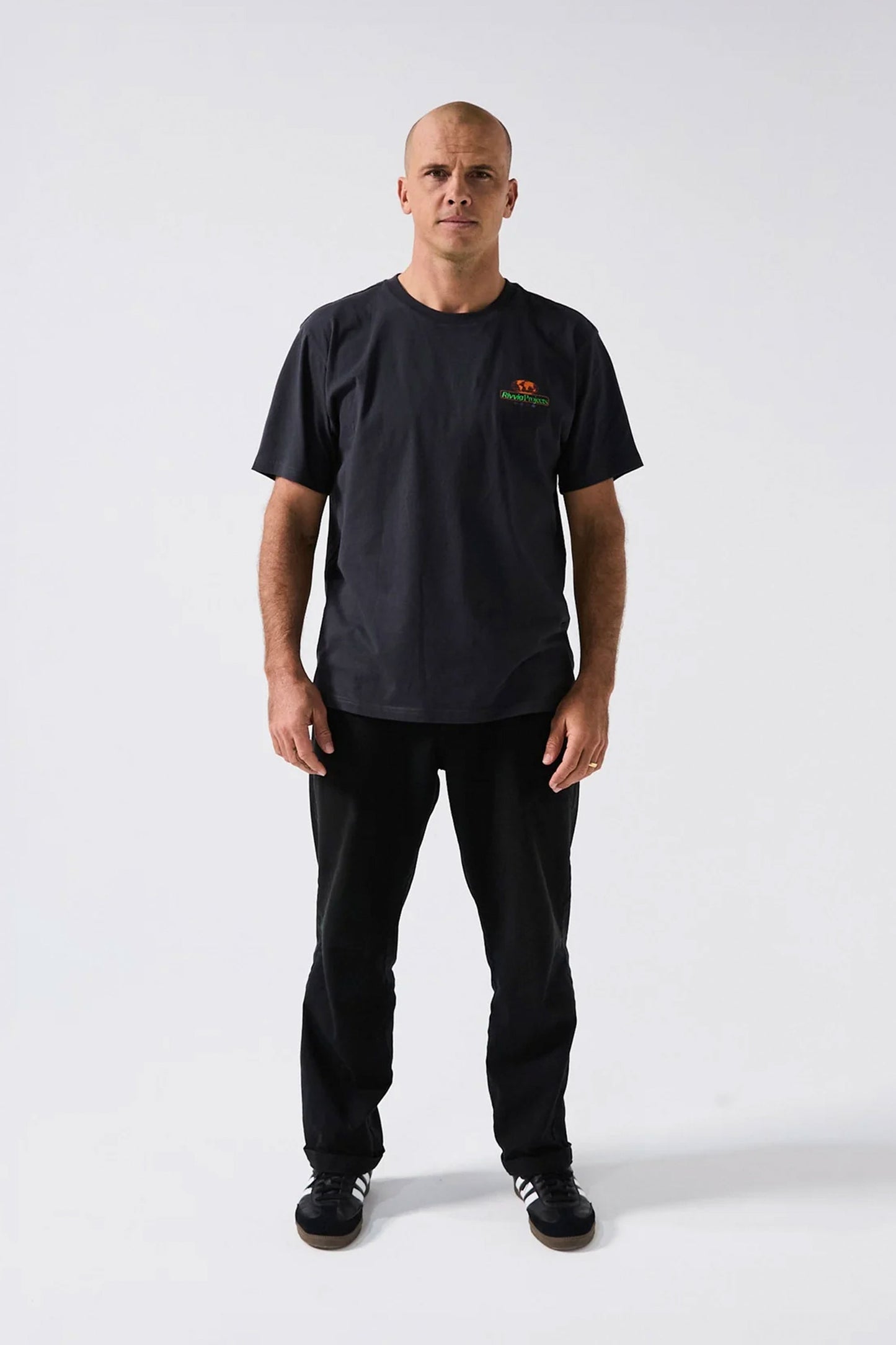 Pukas Surf Shop Man Tee Rivvia Global Projects Black