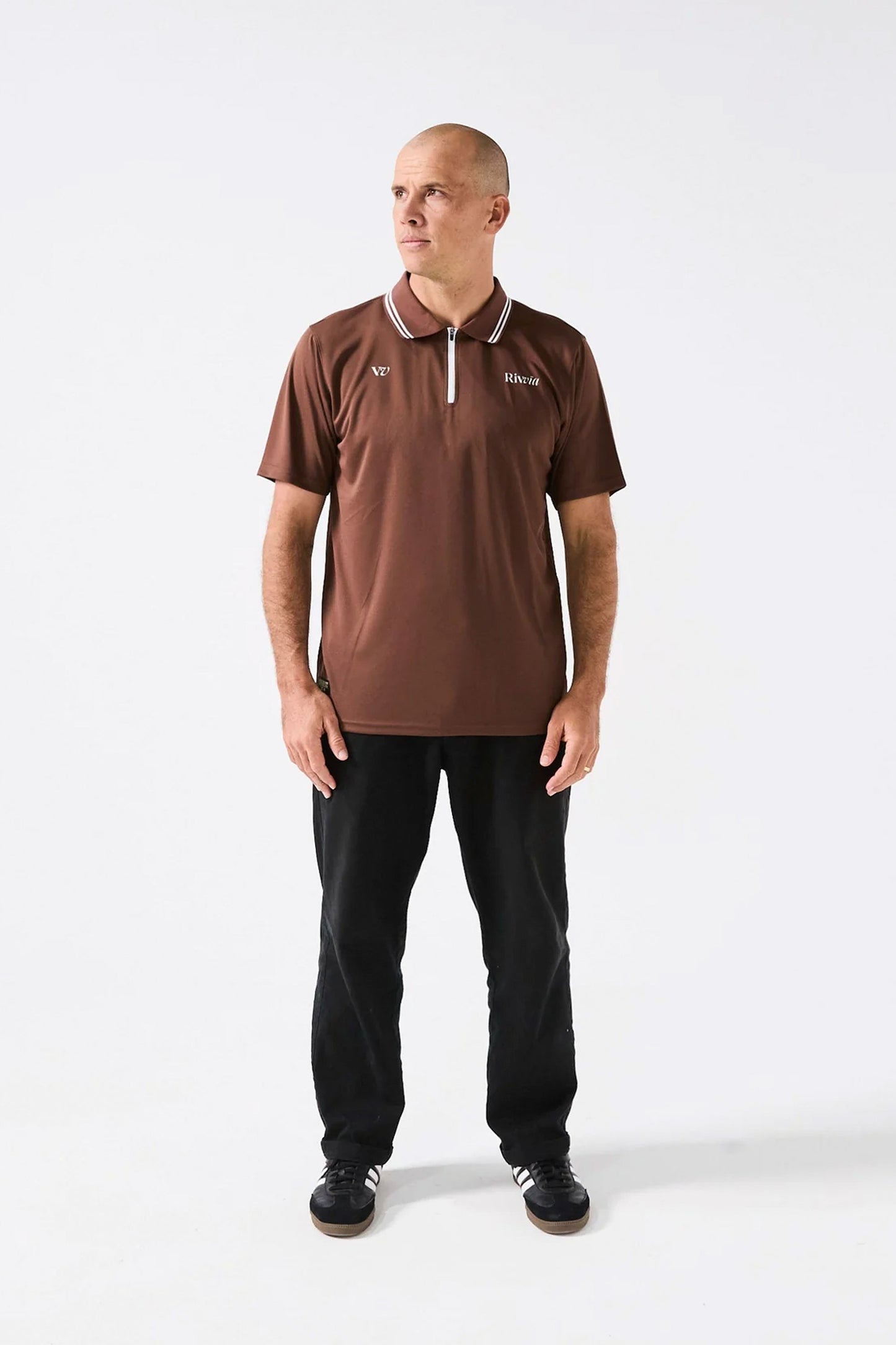 Pukas Surf Shop Man Tee Rivvia Rpl Polo Brown