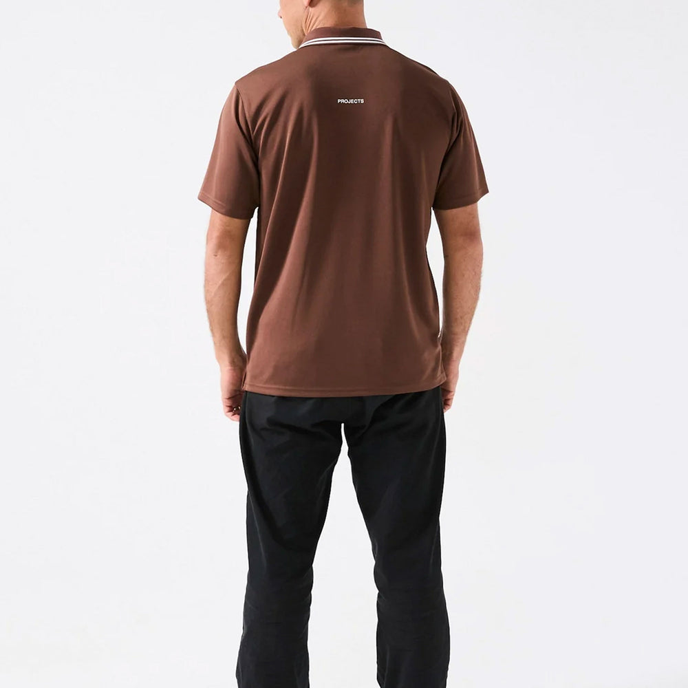 Pukas Surf Shop Man Tee Rivvia Rpl Polo Brown