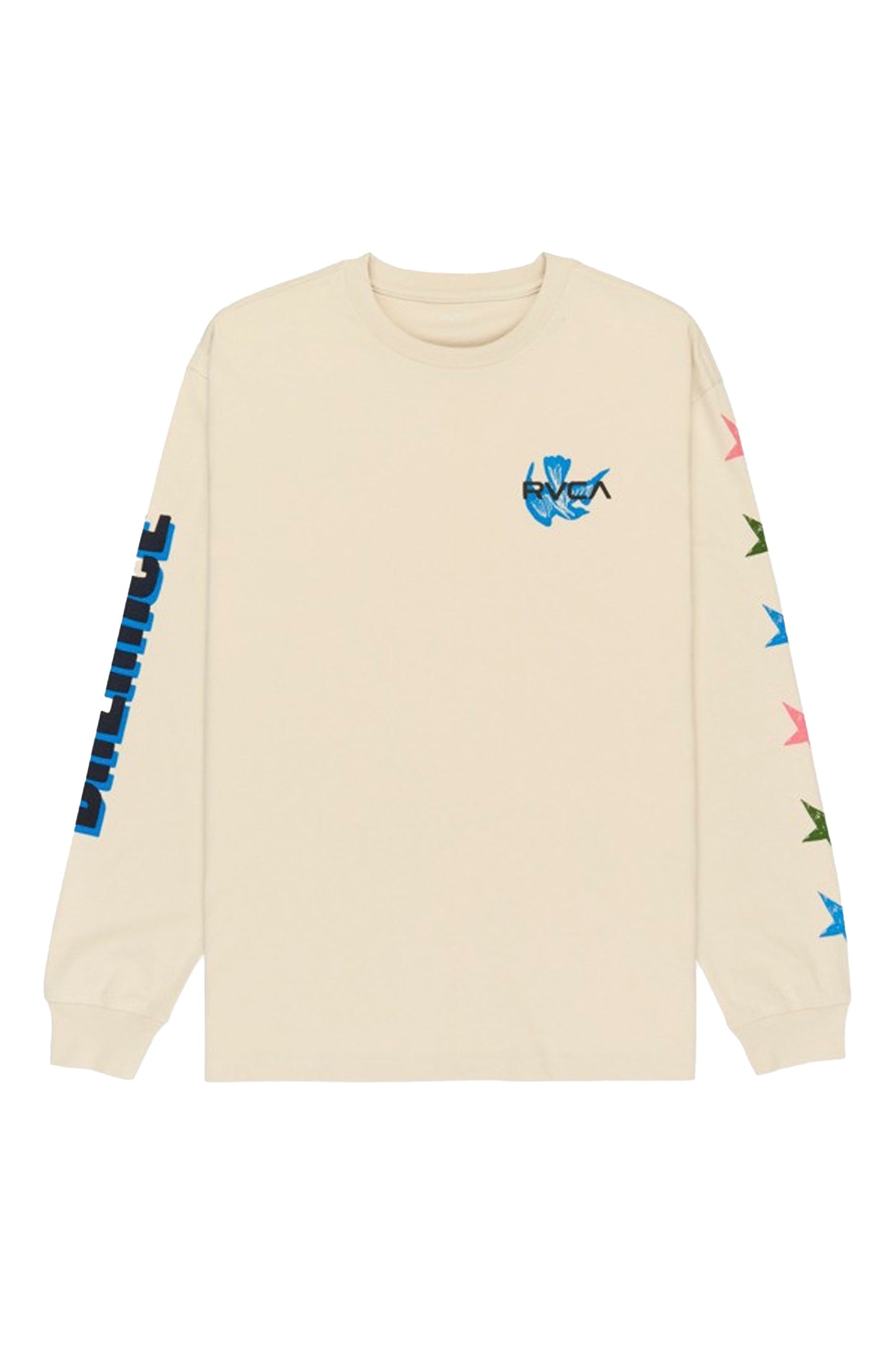 RVCA AF Bonhomme Long Sleeve Tee in CER – men's long sleeve tee, new arrival at Pukas Surf Shop