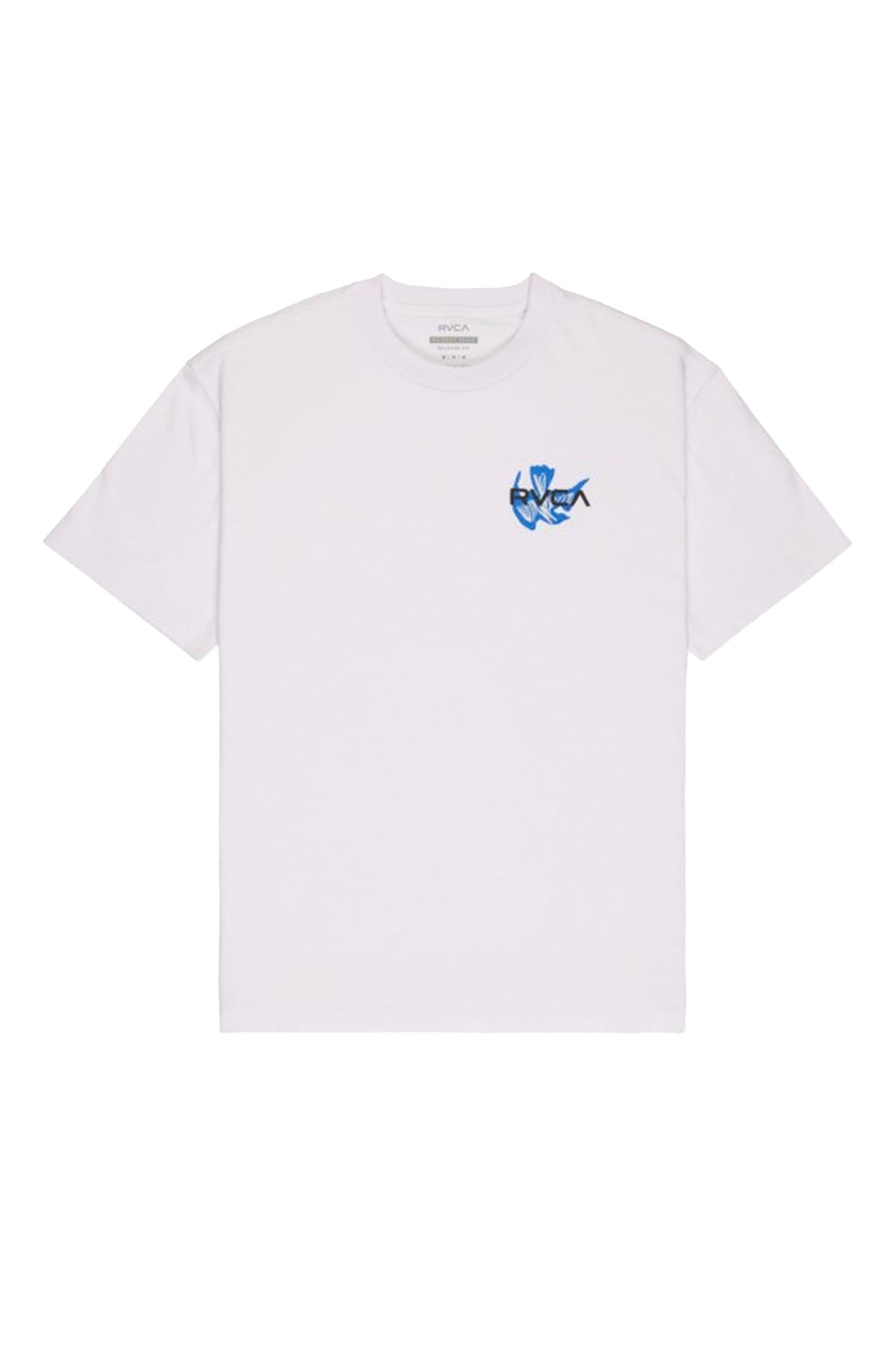 RVCA AF Bonhomme Tee in White – men's graphic tee, new arrival at Pukas Surf Shop