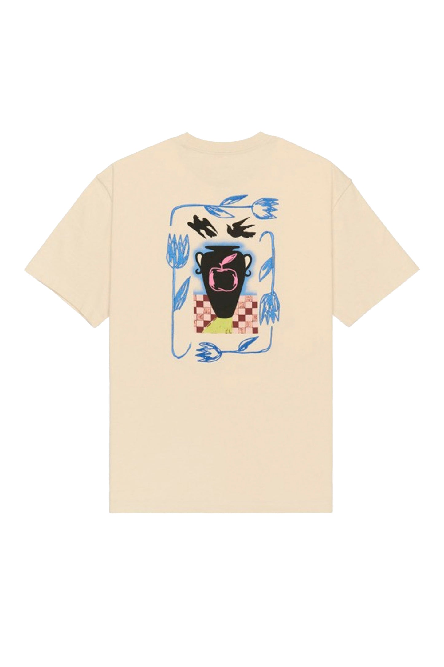 RVCA AF Love Birds Tee in SEZ0 – men's graphic tee, new arrival at Pukas Surf Shop
