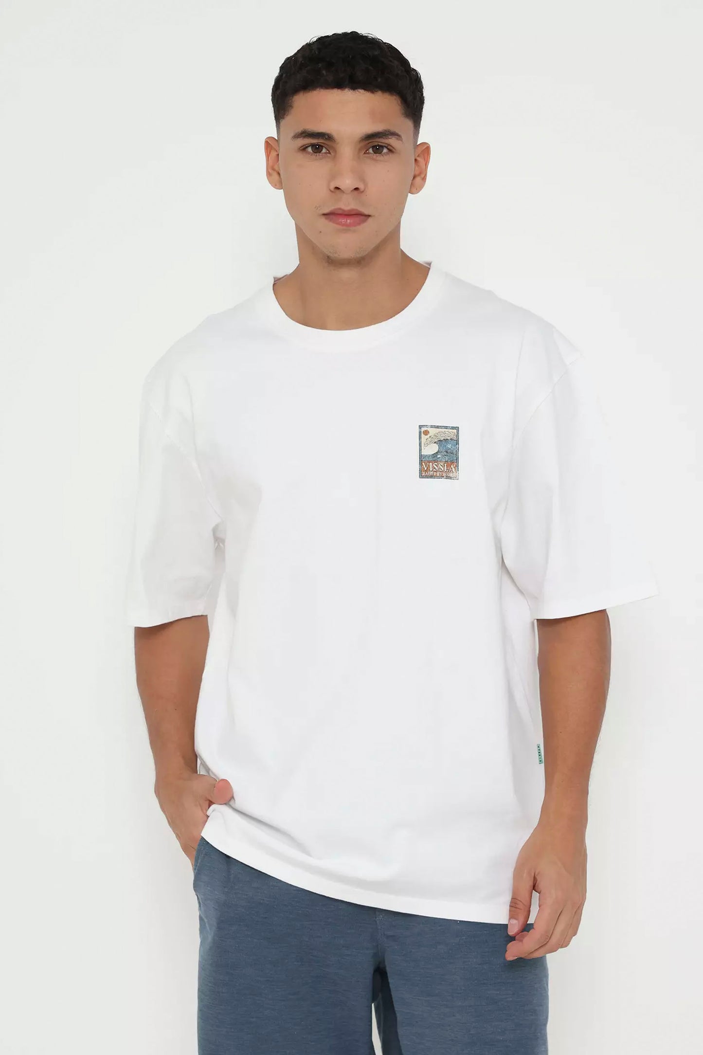 VISSLA Peaky classic tee with comfortable fit for everyday wear