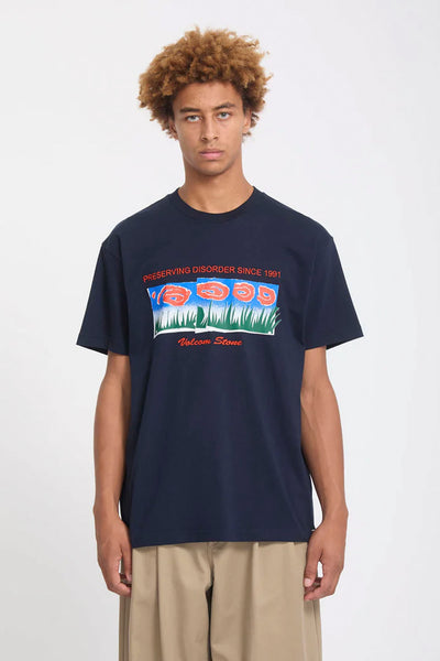 VOLCOM FA Carrau Tee Marine | Shop at PUKAS SURF SHOP