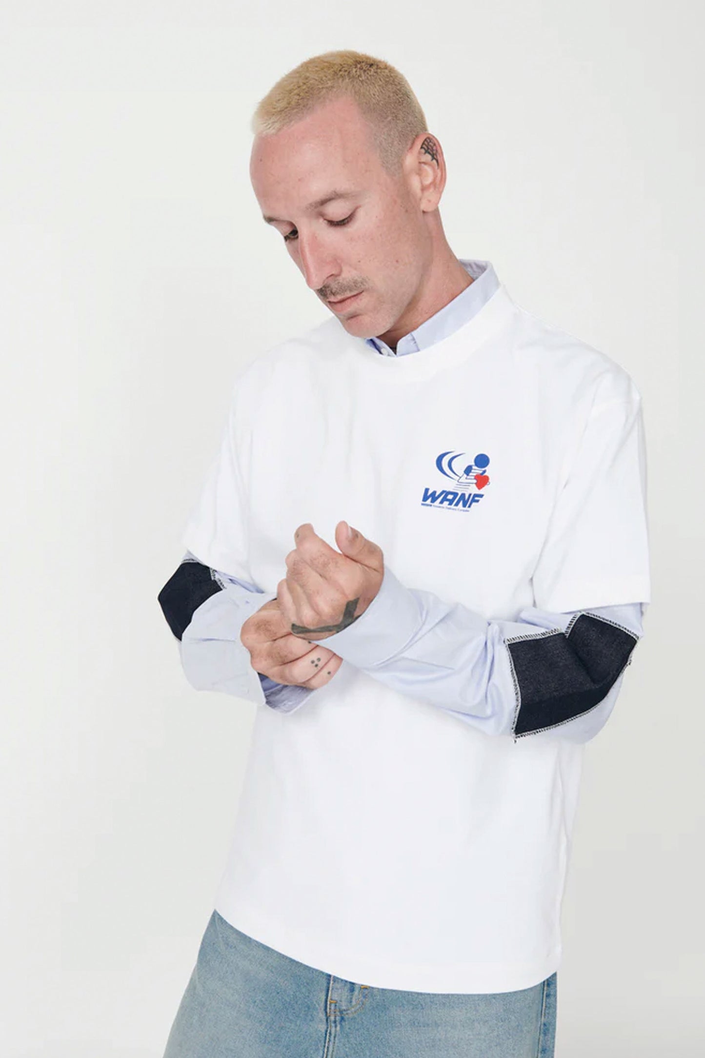Pukas Surf Shop Man Tee WANF Delivery Wanf White