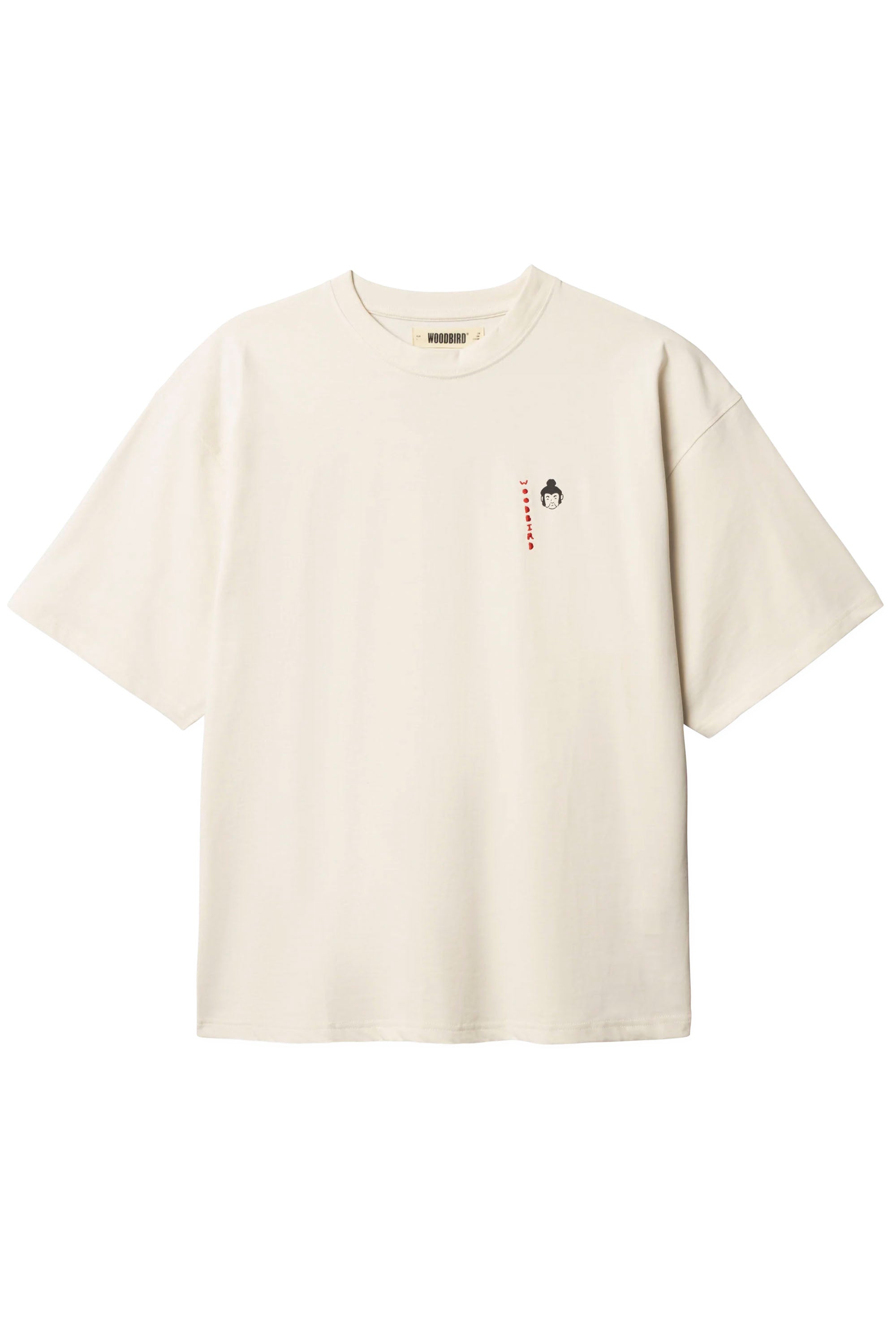 WOODBIRD Wbbeam Suma Tee White Sumo Mahjong | Shop at PUKAS SURF SHOP