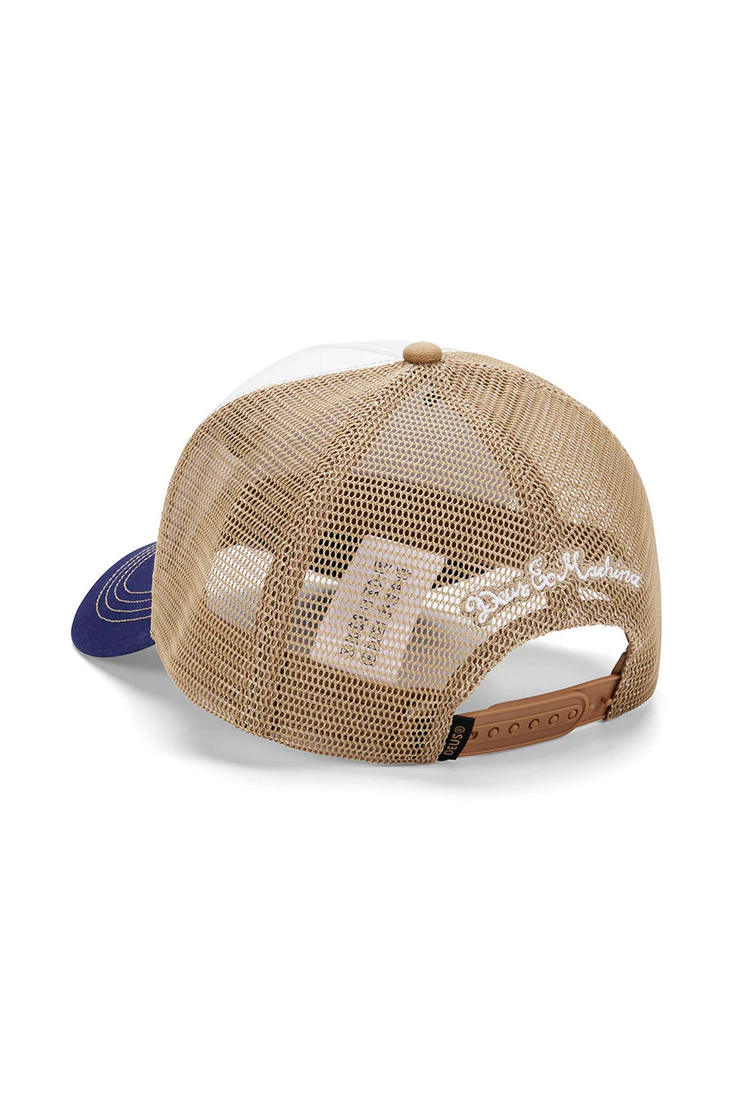 DEUS Dogleg Trucker cap in dirty white - pukas surf shop