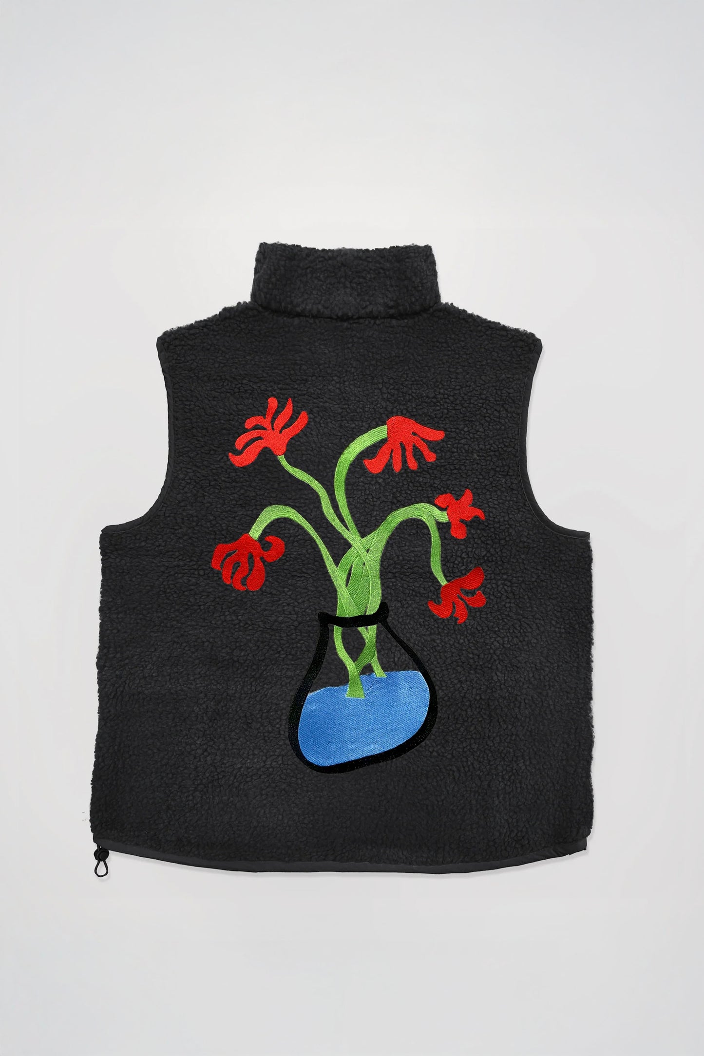 ENCRÉ black flower in june bodywarmer - men's coastal lifestyle clothing at Pukas Surf Shop
