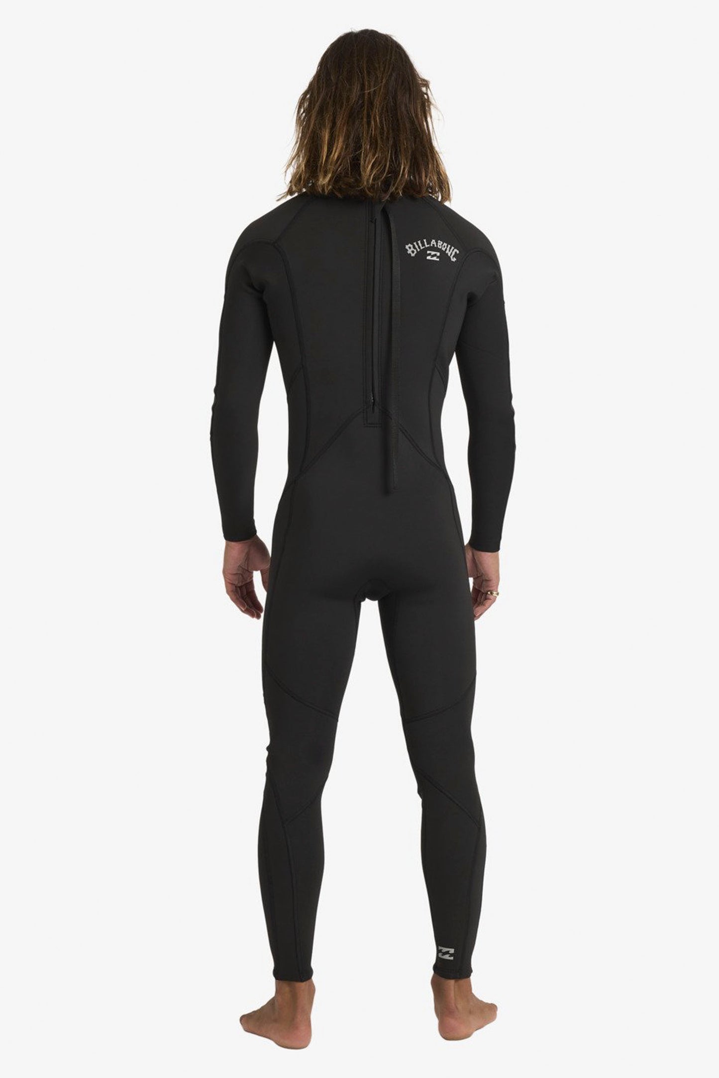 Billabong Absolute 3/2mm black full wetsuit men back zip long sleeve
