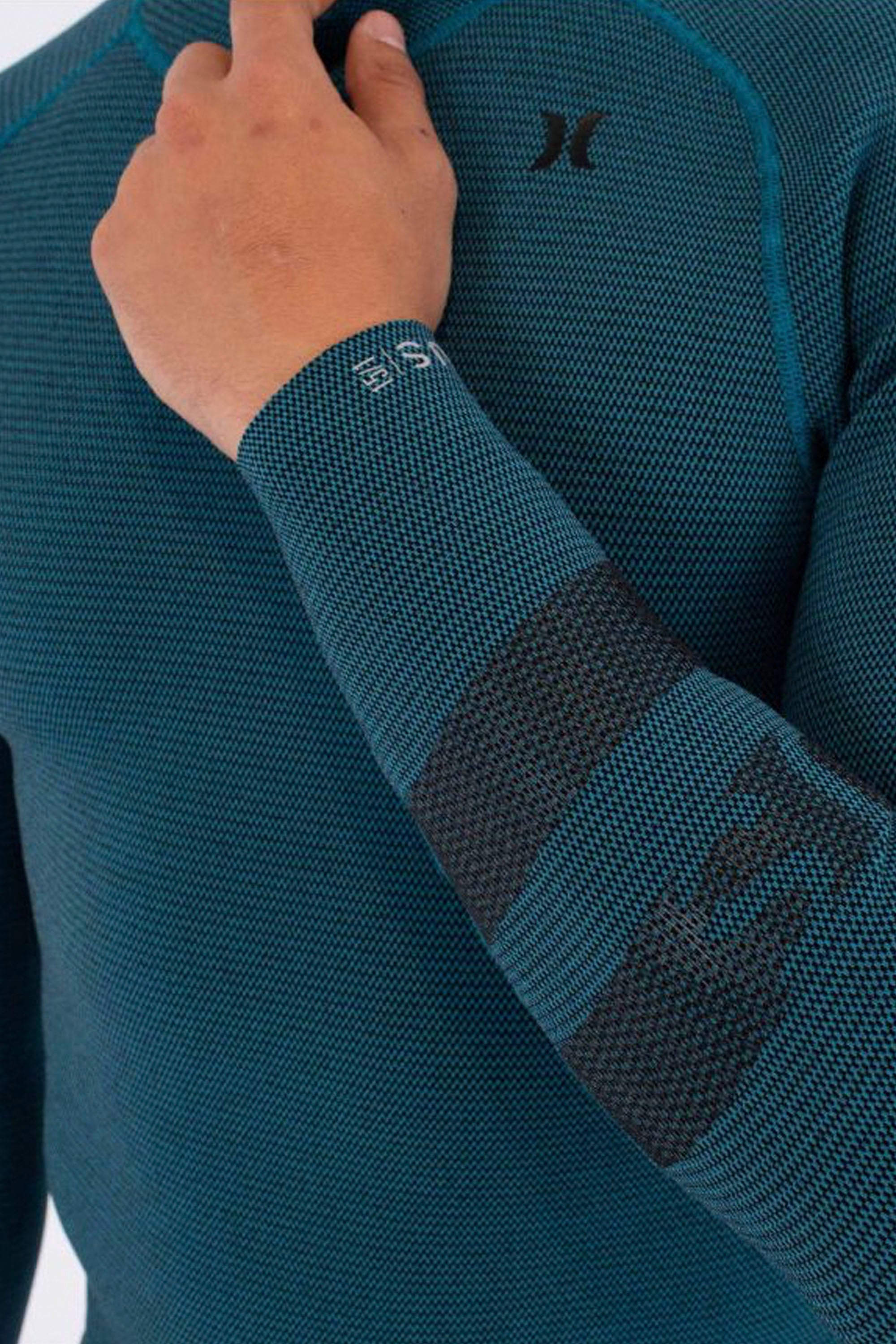 HURLEY - PLUS JACKETS TEXTURE - 1.5/1MM - LONG SLEEVE - BLACK/SKY