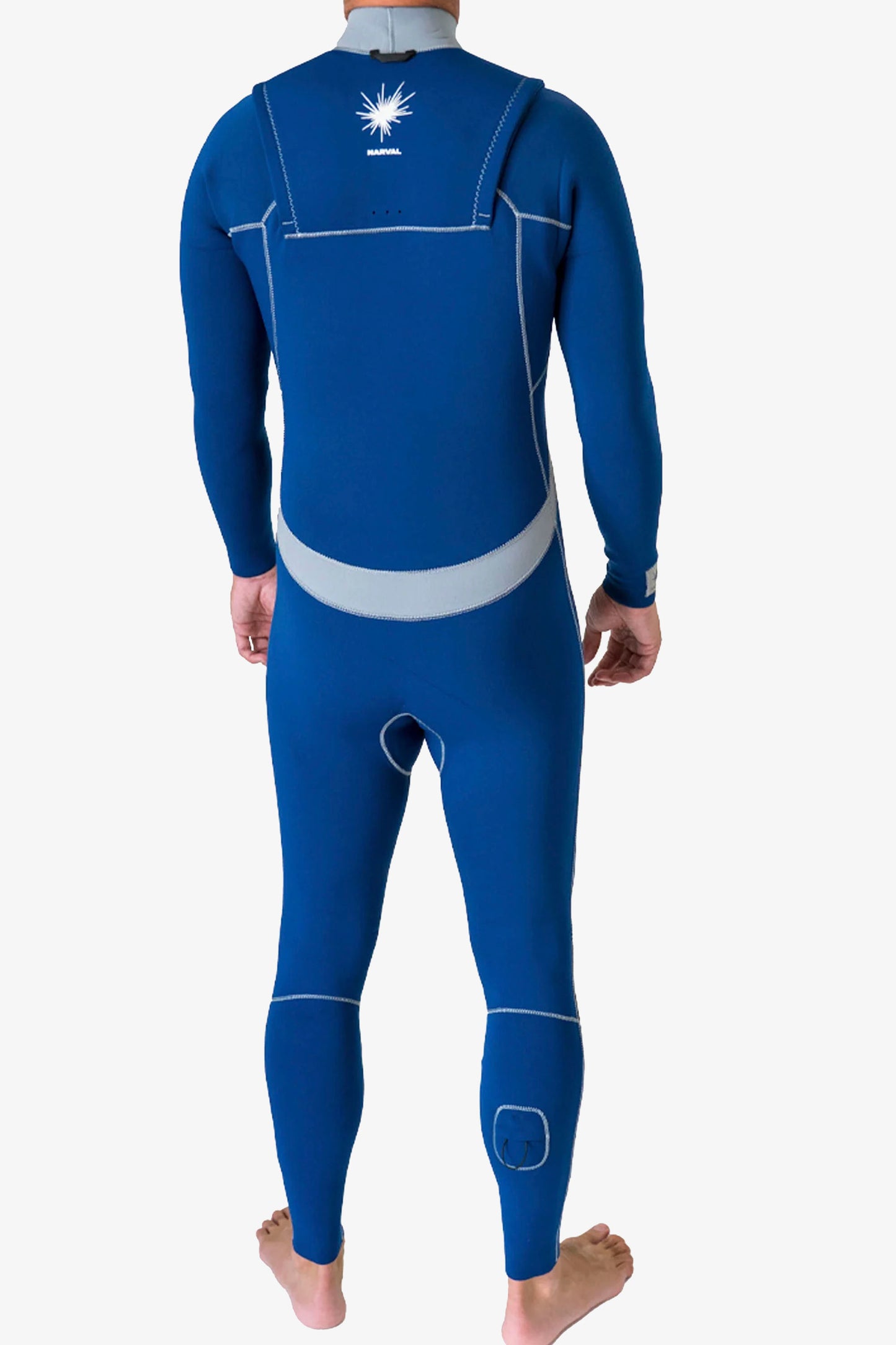 Narval Blue wetsuit with grey accents Pukas Surf Shop