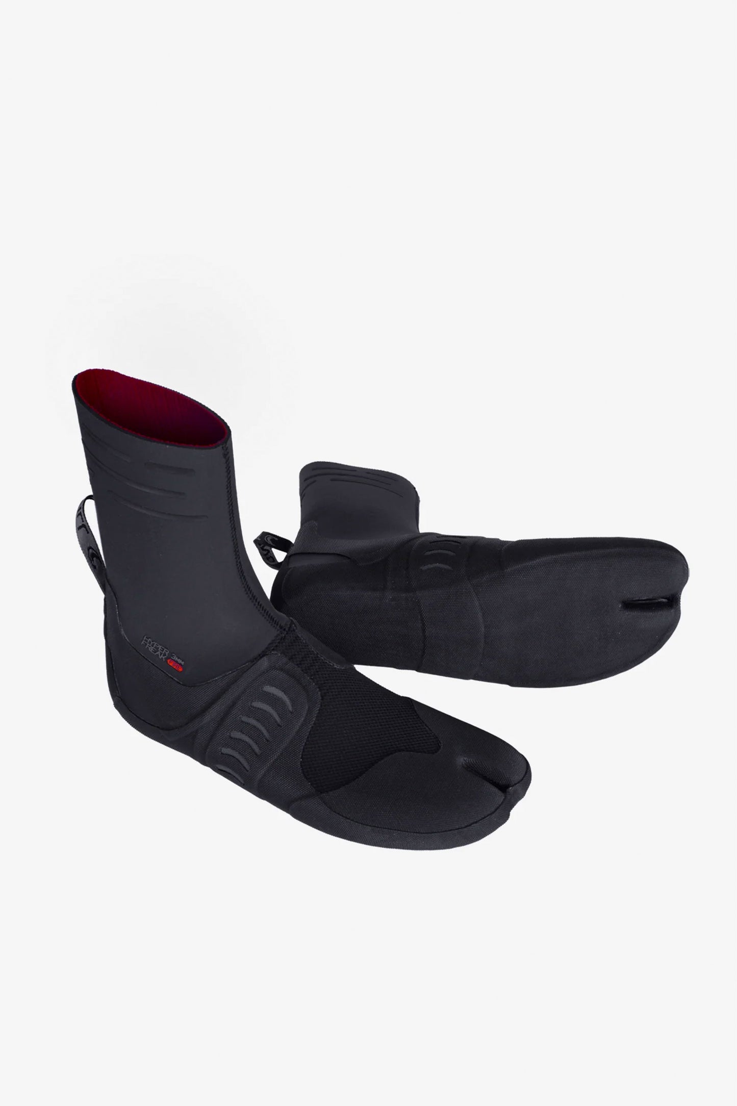 Pukas Surf Shop O’Neill Hyperfreak Fire 3 mm ST Booties in Black/Graph
