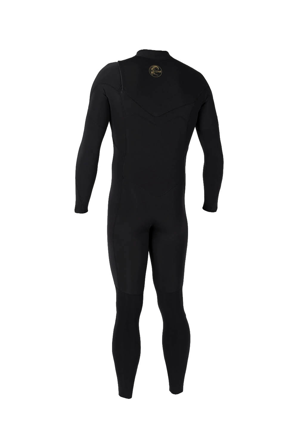 Black wetsuit on a white background