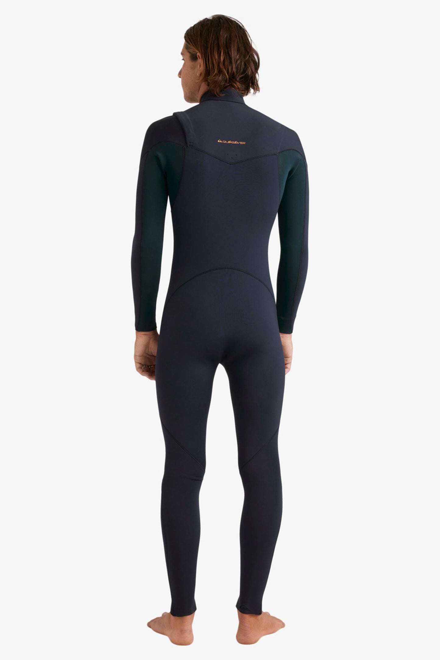 Pukas Surf Shop Man Wetsuit Quiksilver Everyday Sessions 4/3mm Chest Zip Jade