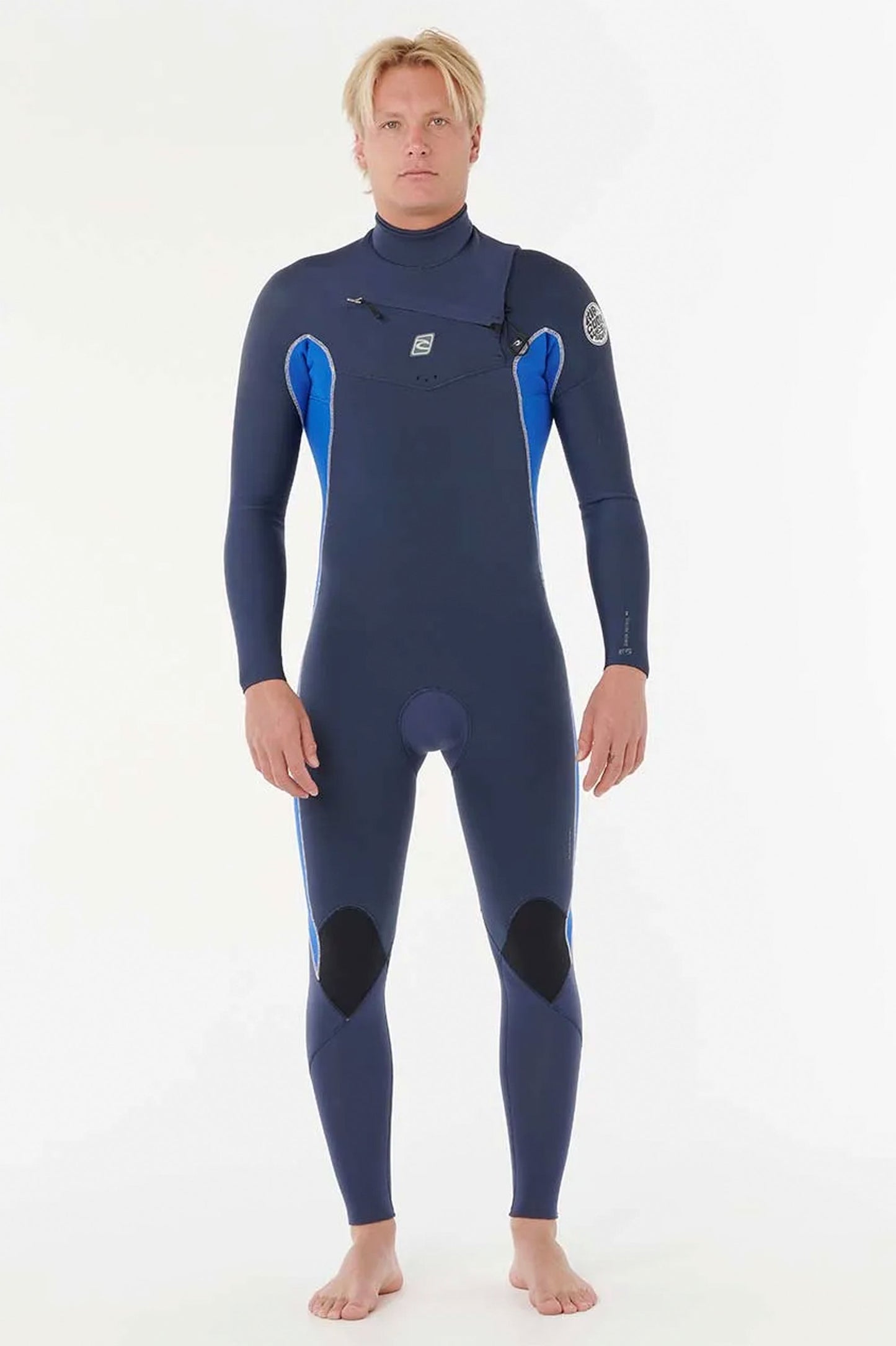 Pukas Surf Shop Man Wetsuit Ripcurl Dawn Patrol 4/3mm Chest Zip Electric Cobalt