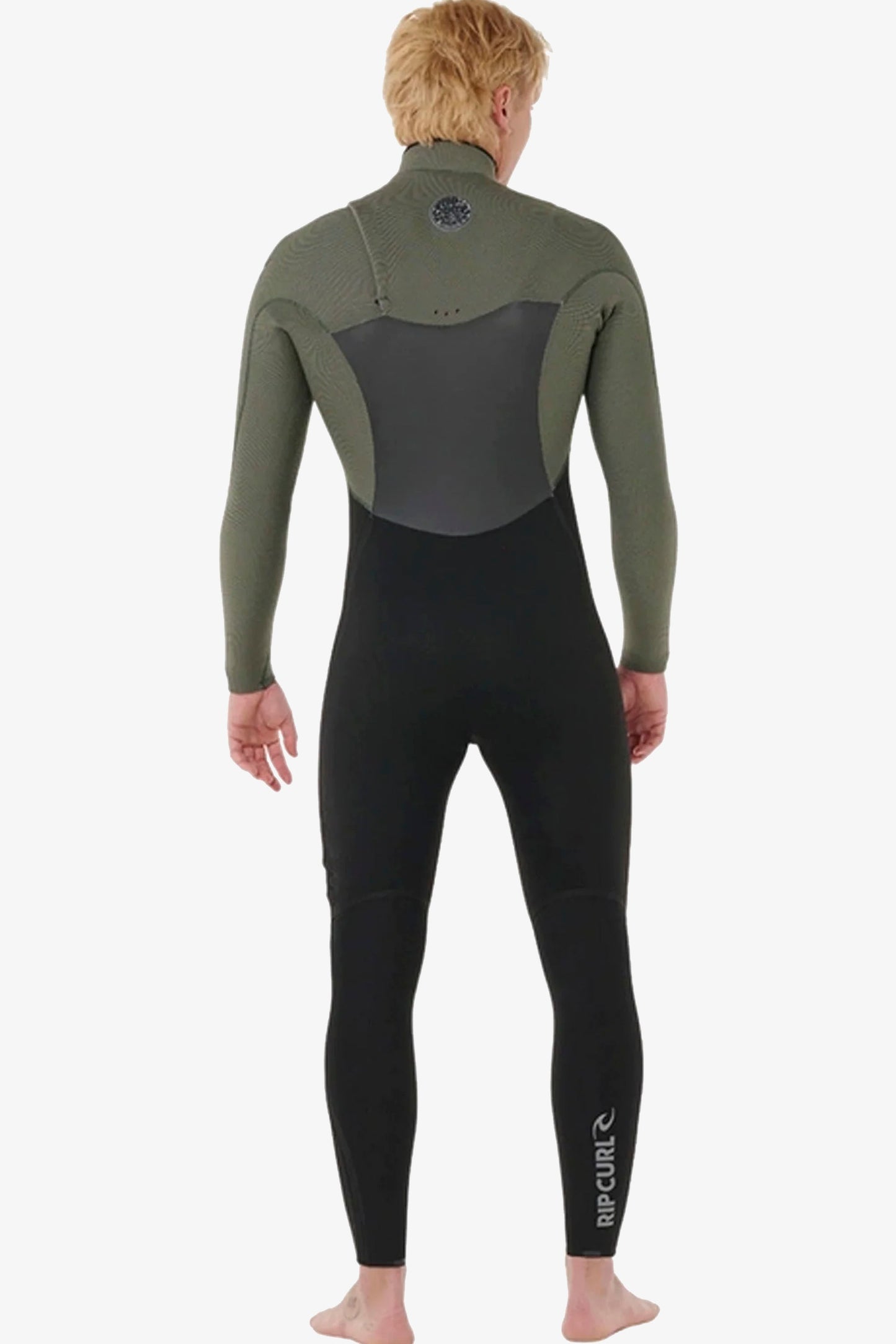 Pukas Surf Shop Man Wetsuit Ripcurl Flashbomb 4/3mm Chest Zip Deep Cactus
