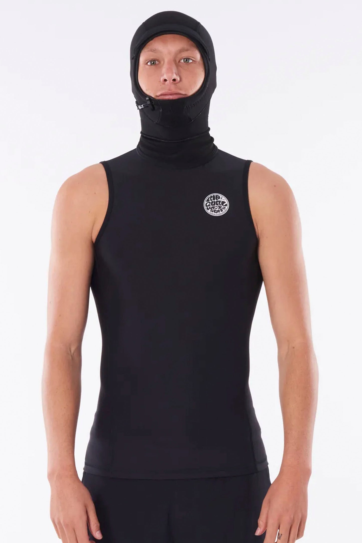 Pukas Surf Shop Rip Curl Flashbomb 0.5mm Hooded Vest men surf layering insulation