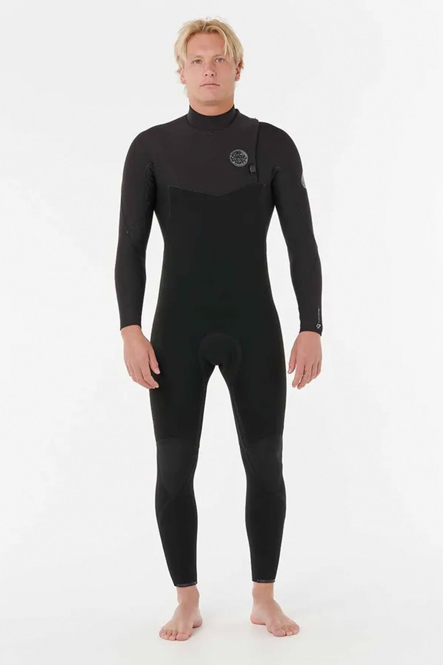 Pukas Surf Shop Man Wetsuit Ripcurl Flashbomb Pro 4/2mm Zip Free Black