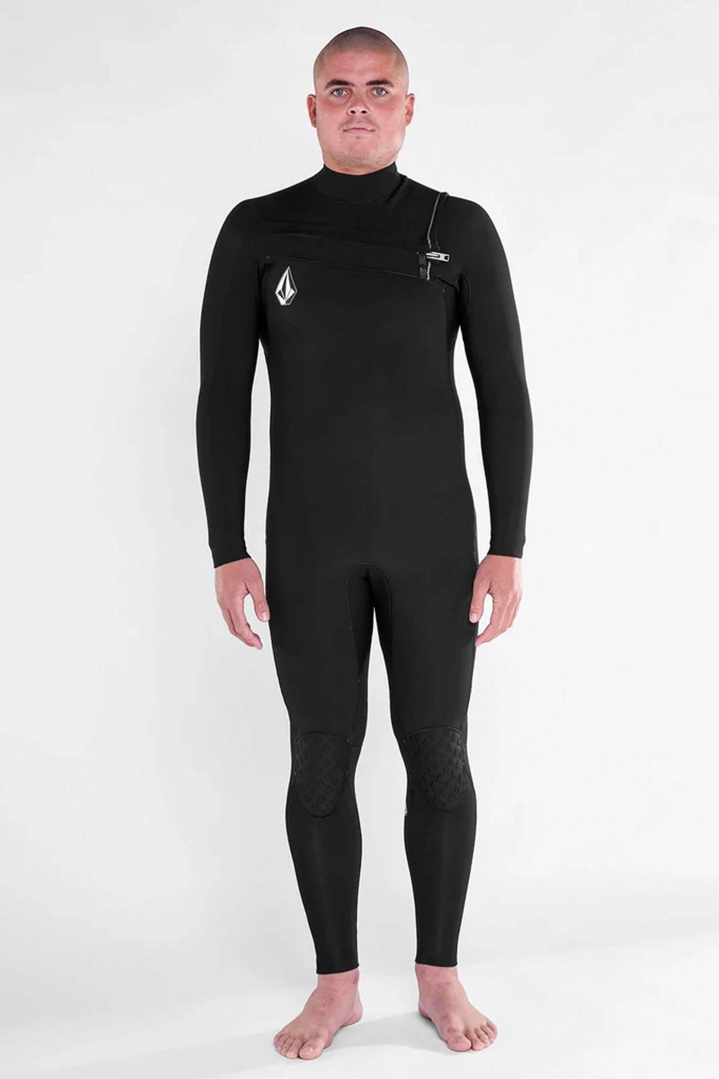 Pukas Surf Shop Man Wetsuit Volcom 4/3 Chest Zip Black
