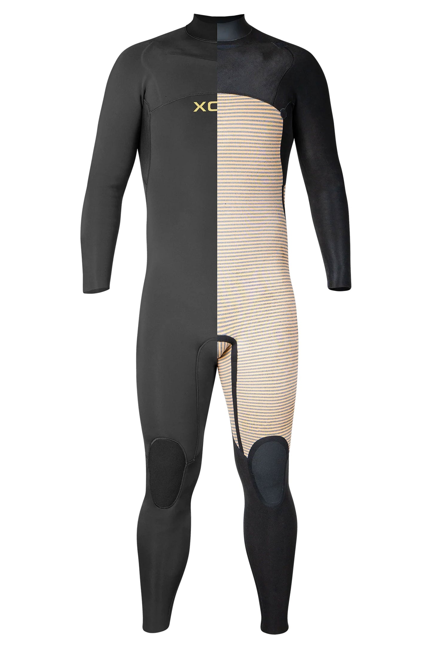 Pukas Surf Shop Man Wetsuit Xcel Comp 4/3mm Chest Zip Black